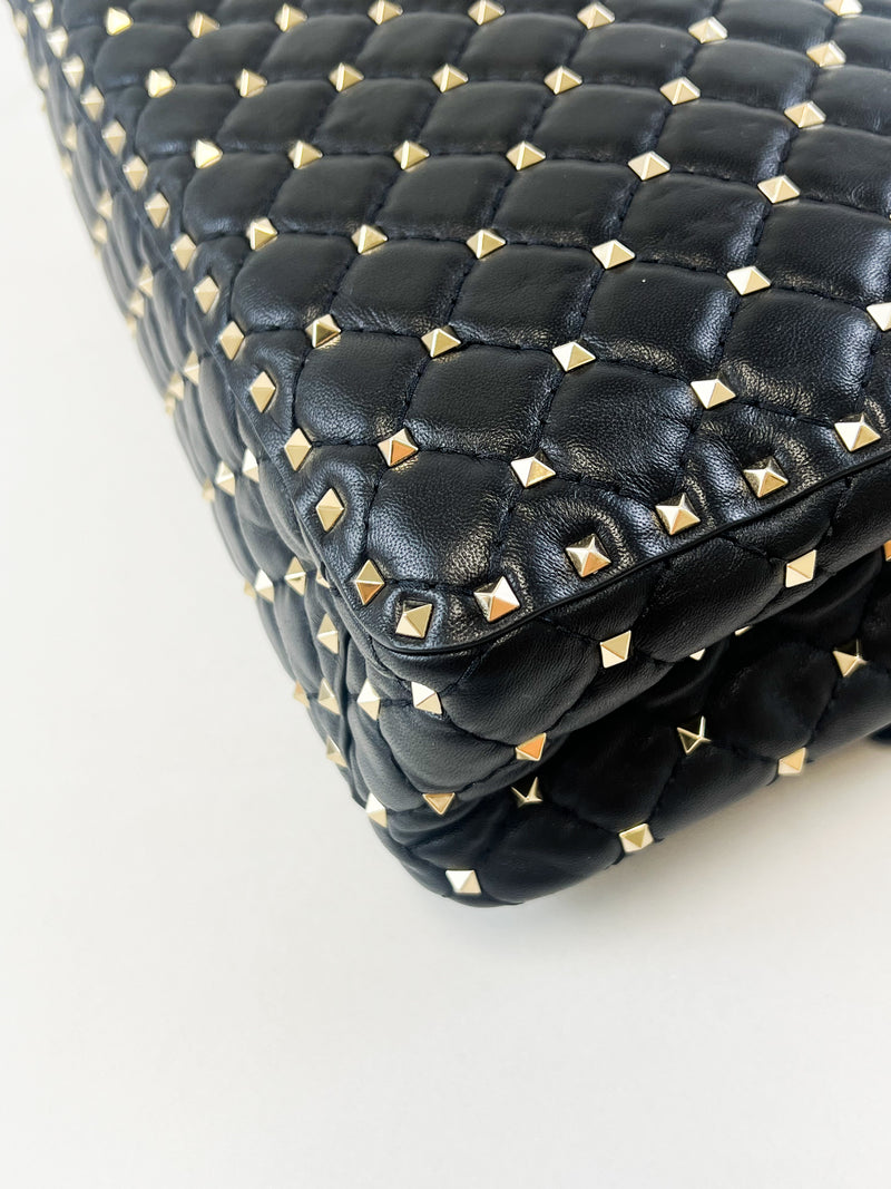 Valentino Garavani Rockstud Spike Nappa Leather Bag