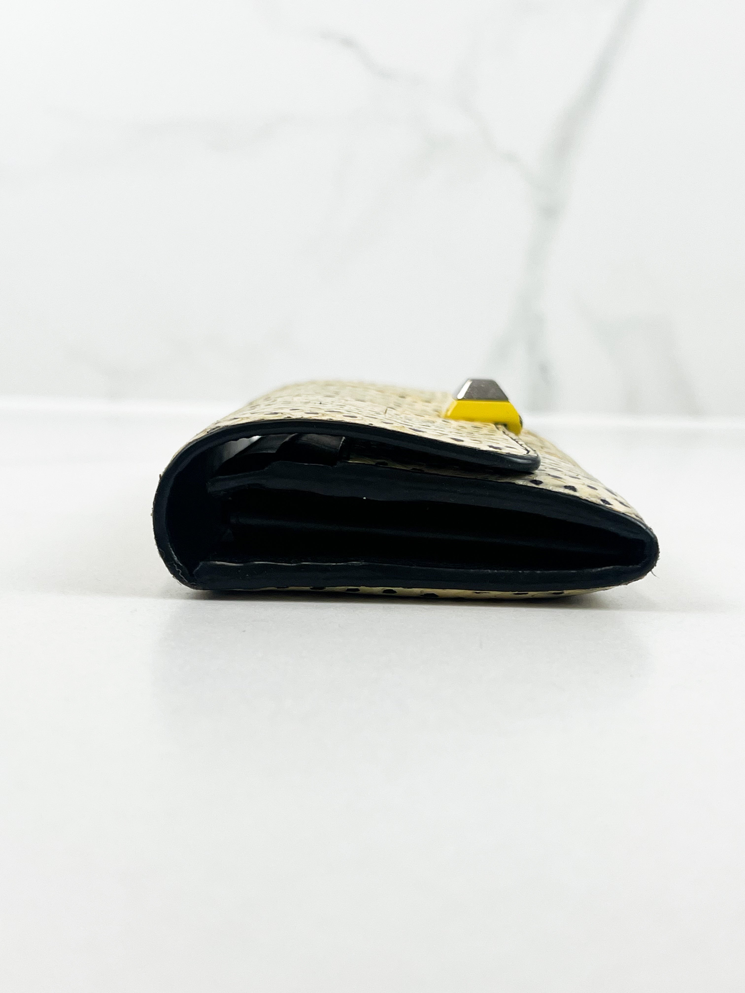 Fendi Wallet in Exotic Watersnake (Elaphe)