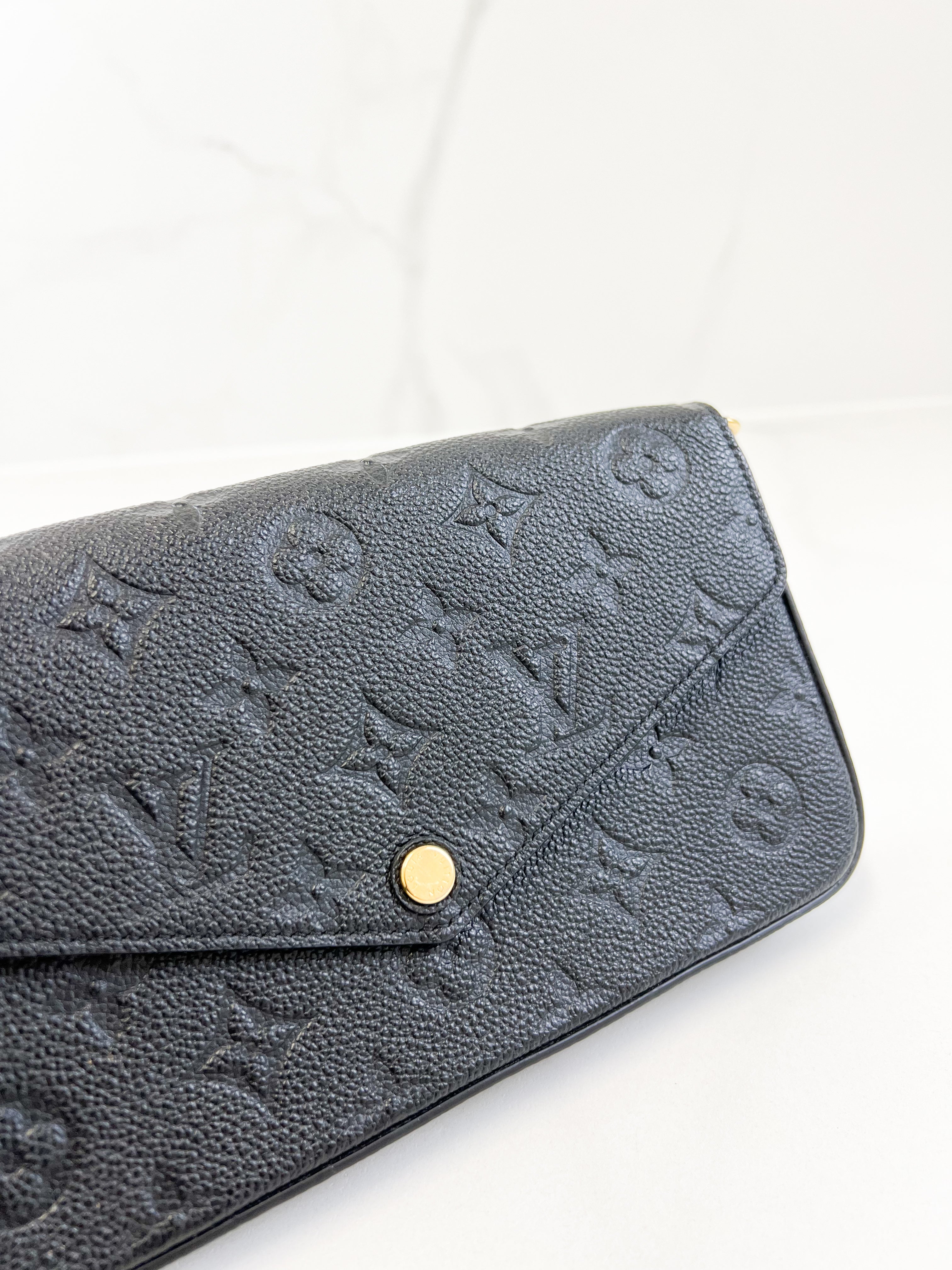 Louis Vuitton Felicie Pochette Monogram Empriente Leather