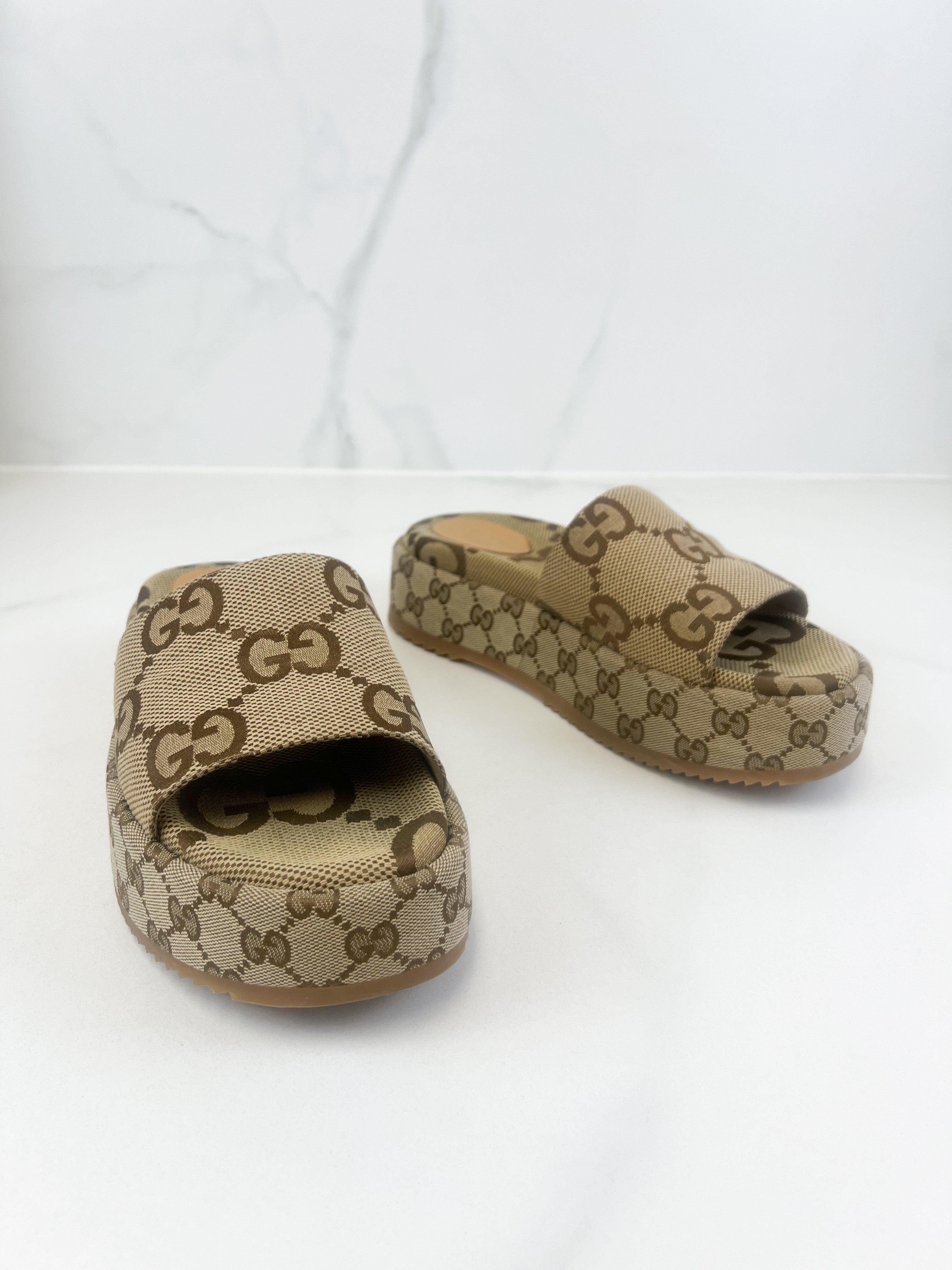 Gucci Platform Slide Sandal Size 41