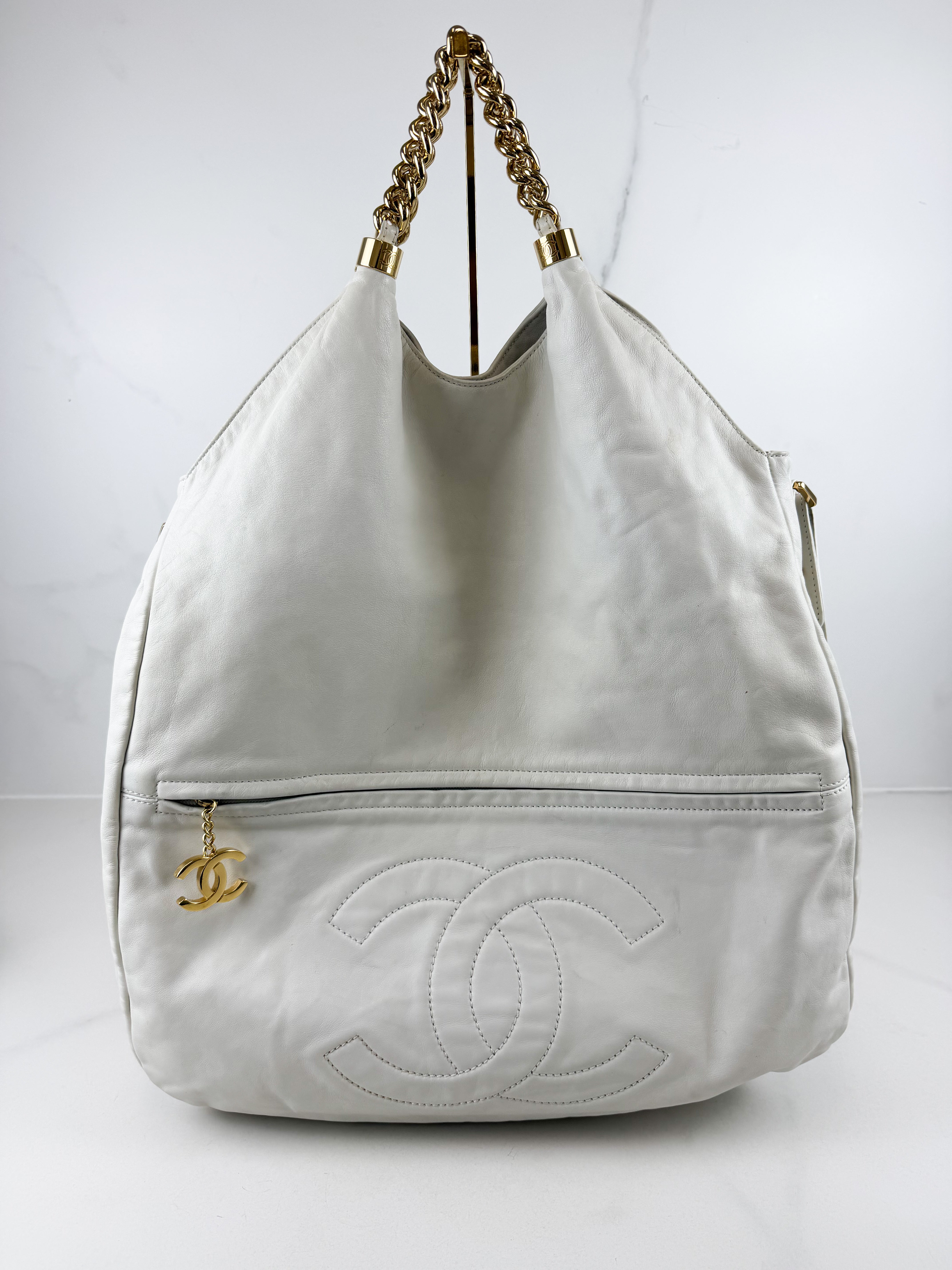 Chanel CC Logo Boho Bag
