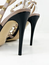 Valentino Black Rockstud Pumps Size 39
