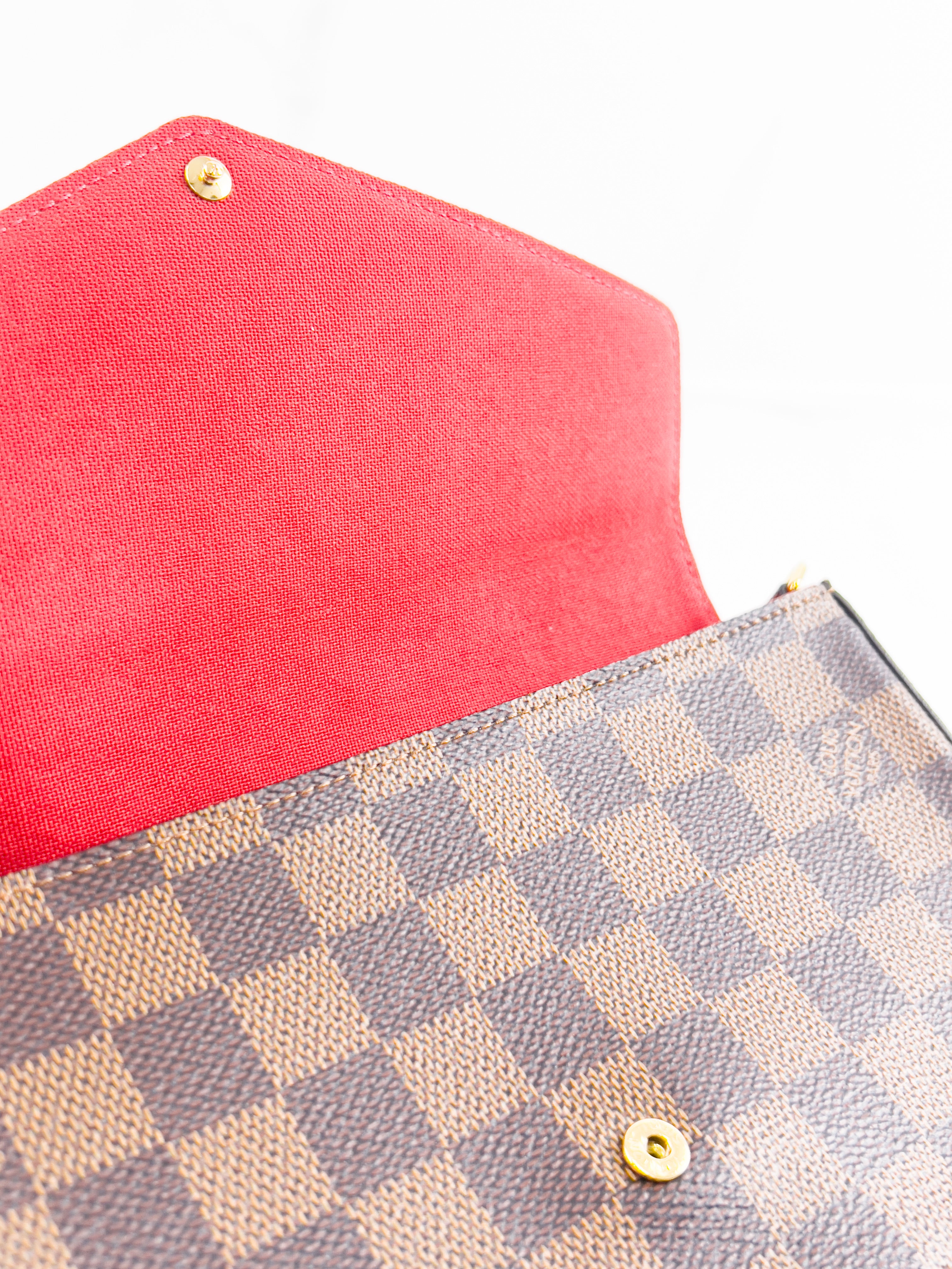 Louis Vuitton Felicie Pochette Damier Ebene