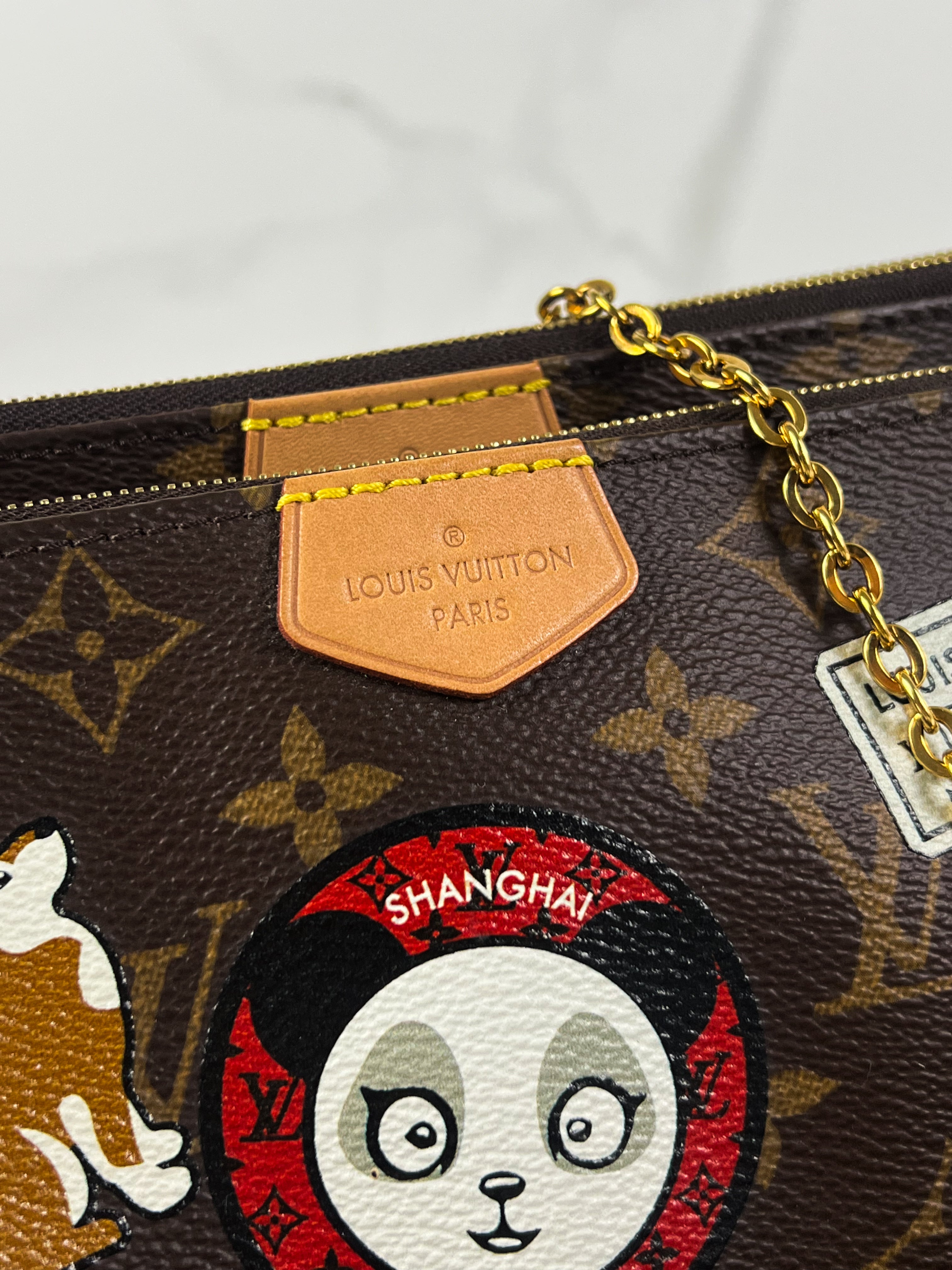 Louis Vuitton Multi Pochette Accessories in Khaki
