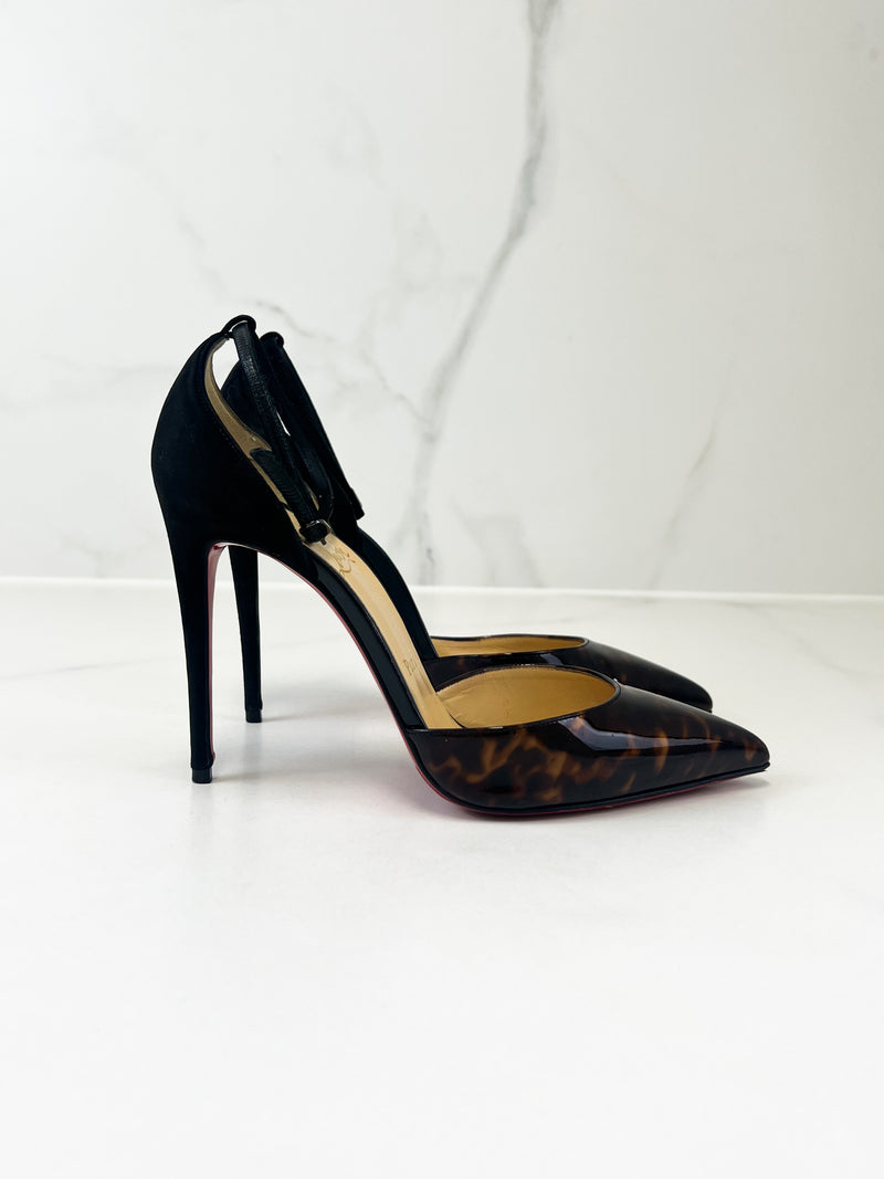Christian Louboutin 100 Uptown Leopard Size 37