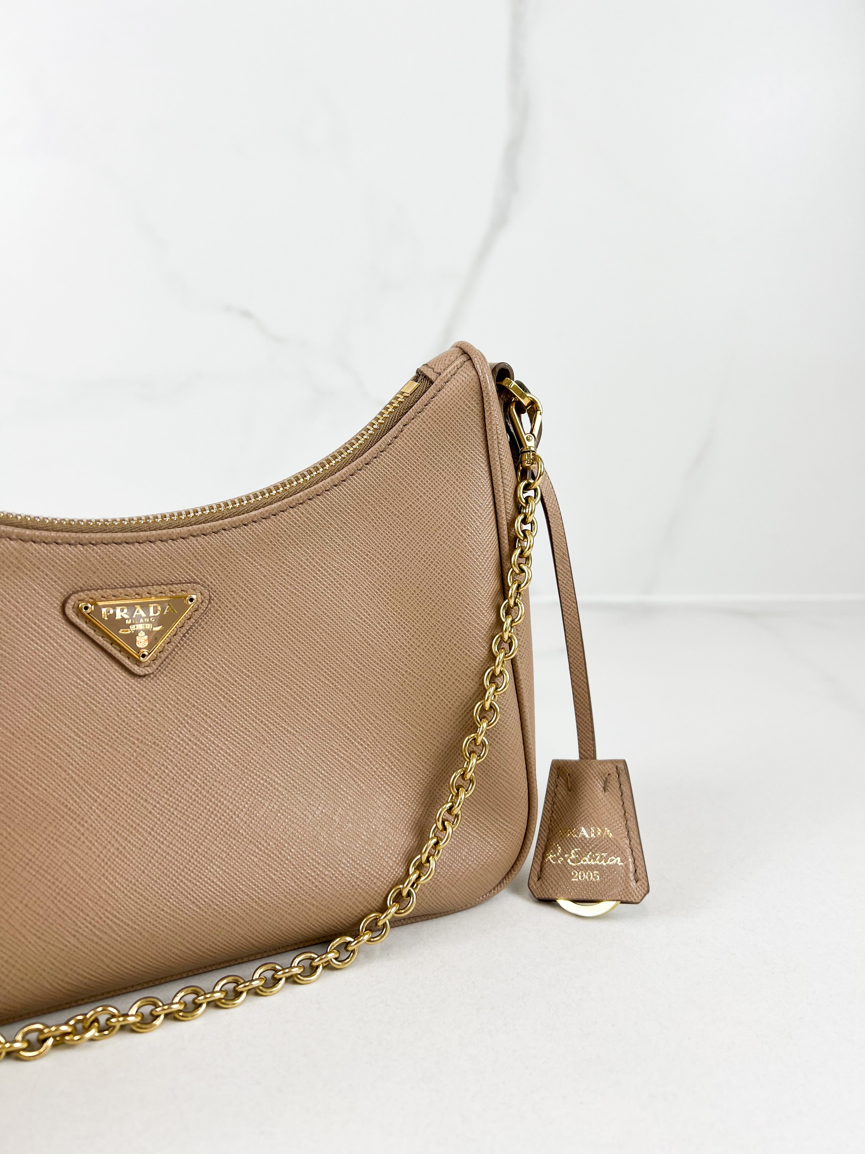 Prada Re-Edition 2005 Saffiano Leather Bag