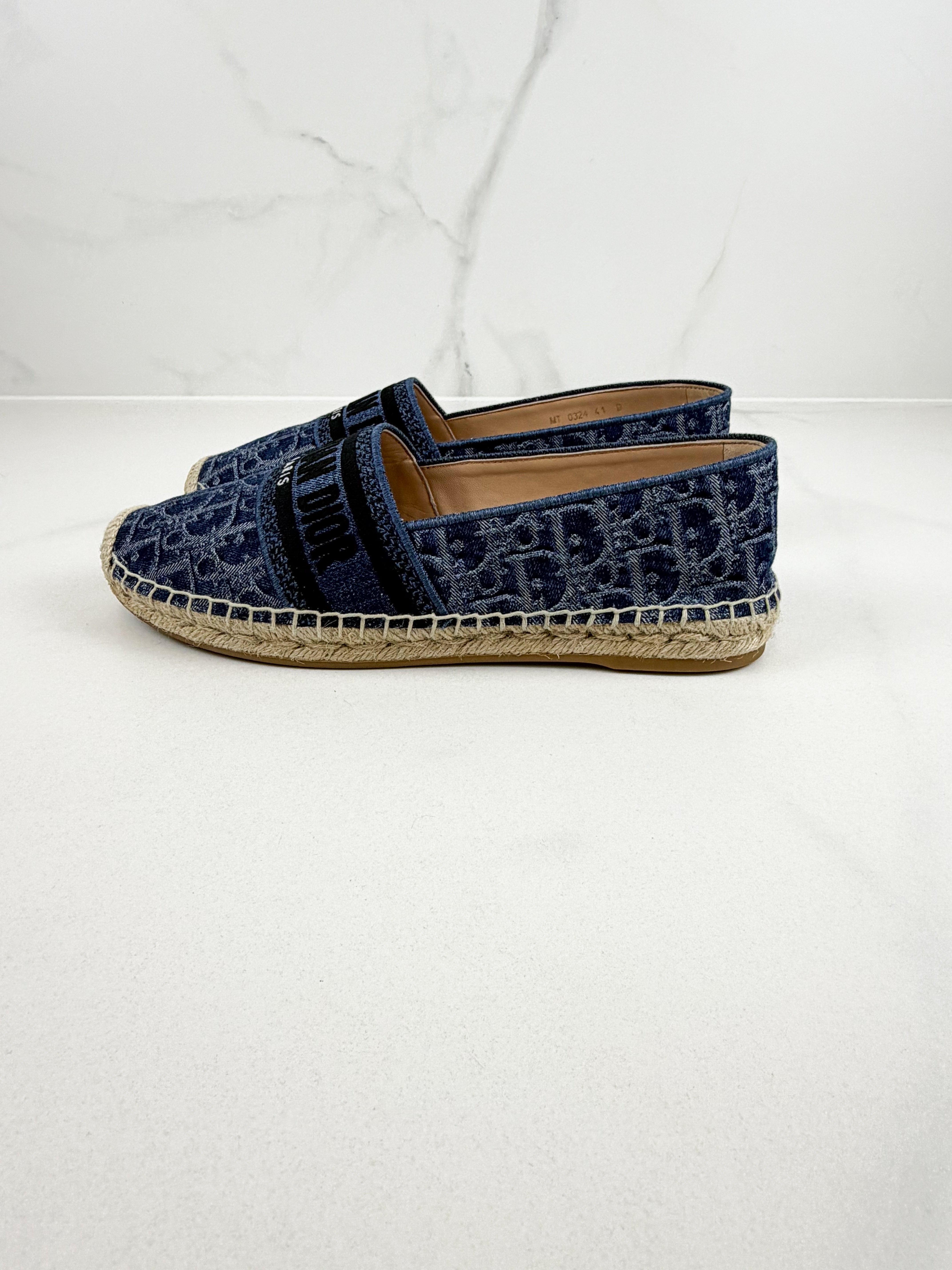 Christian Dior Espadrille Size 41
