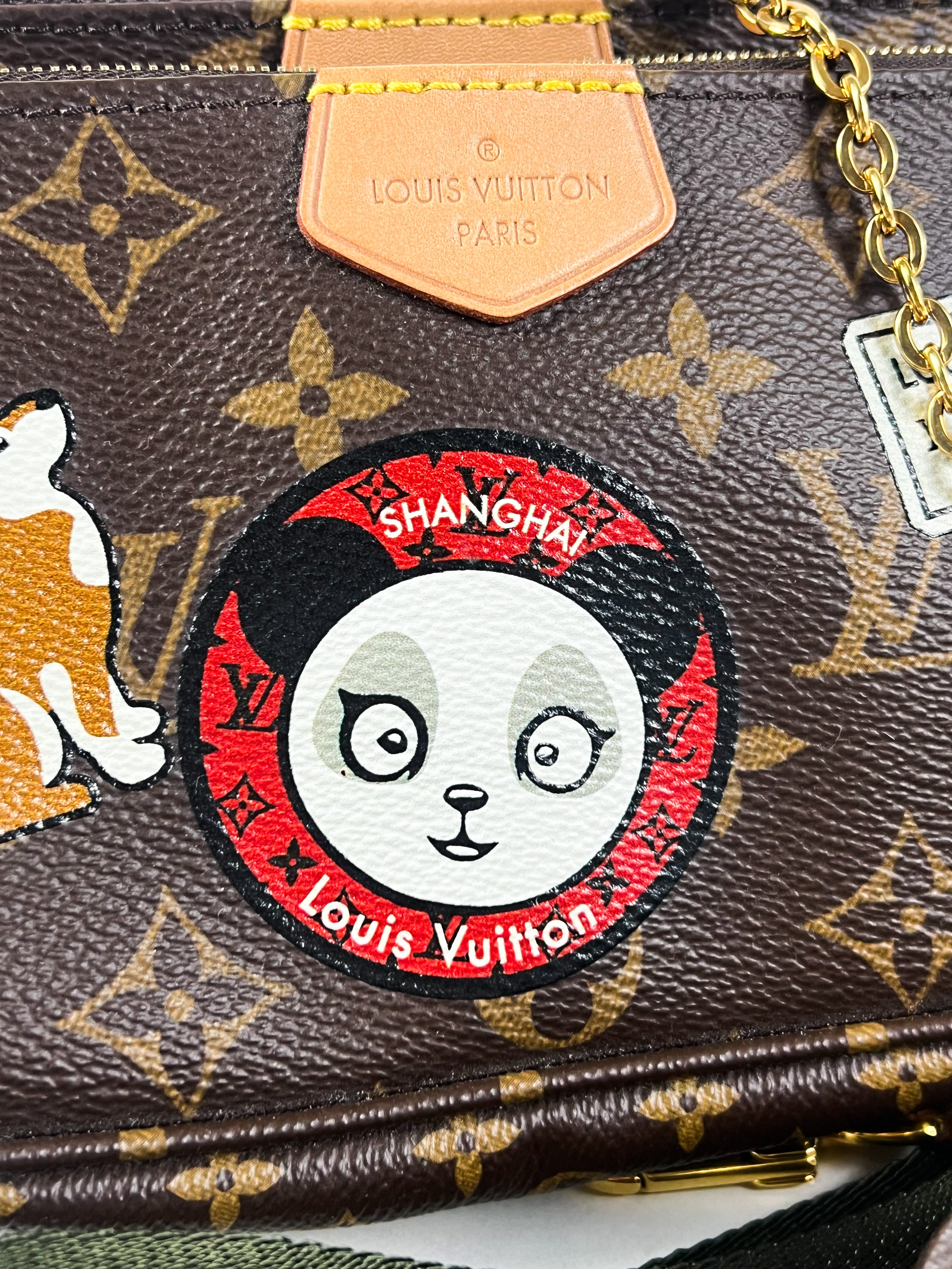 Louis Vuitton Multi Pochette Accessories in Khaki