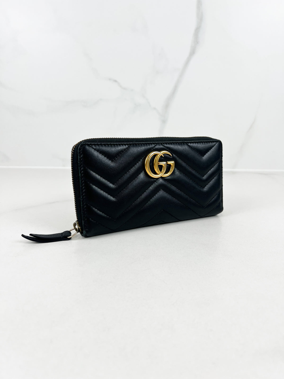 Gucci Marmont Zip Around Wallet