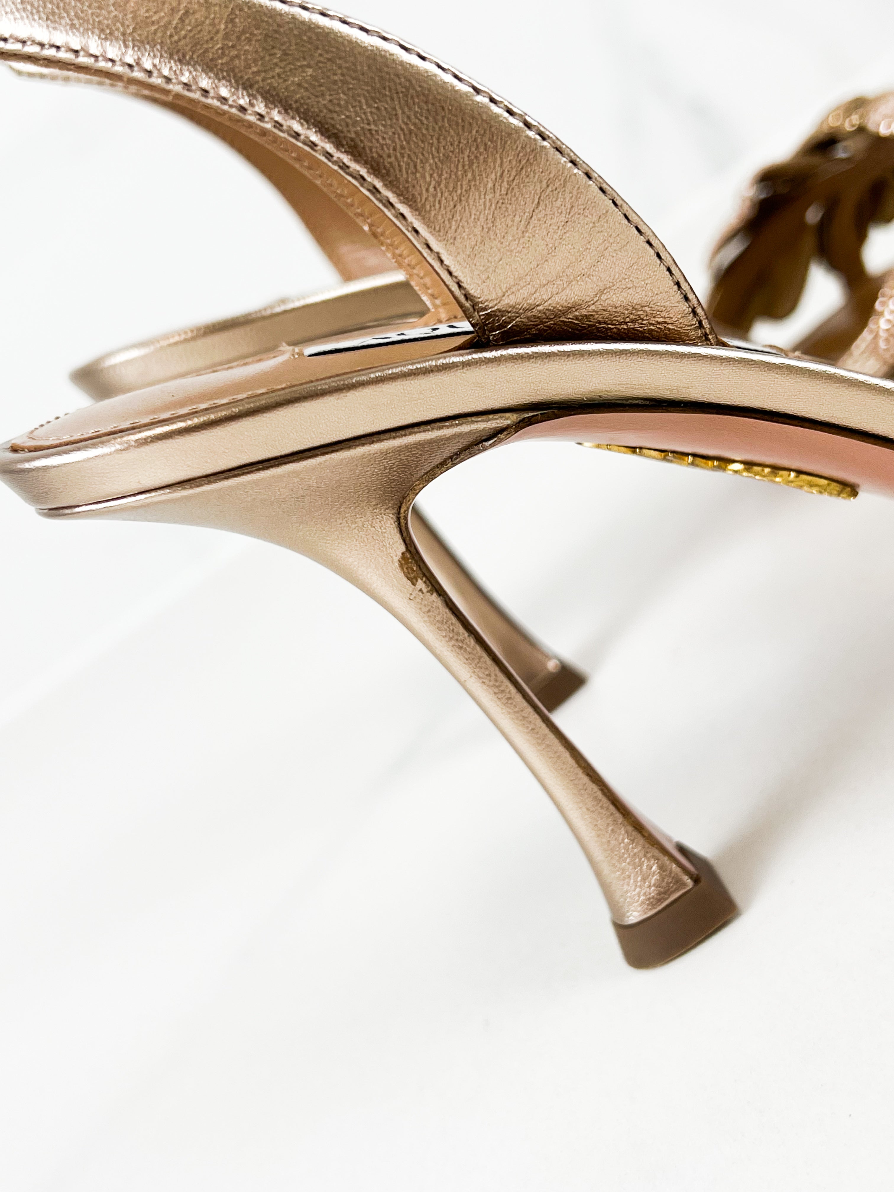 Aquazzura Galactic Flower Pump 95mm Size 37.5