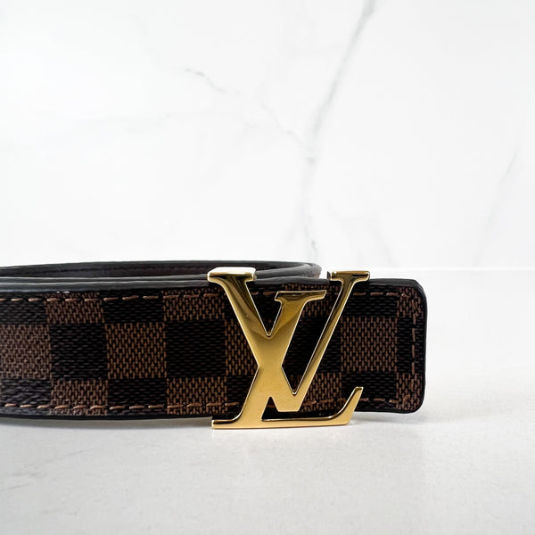 Louis Vuitton Initials 20mm Belt with GHW