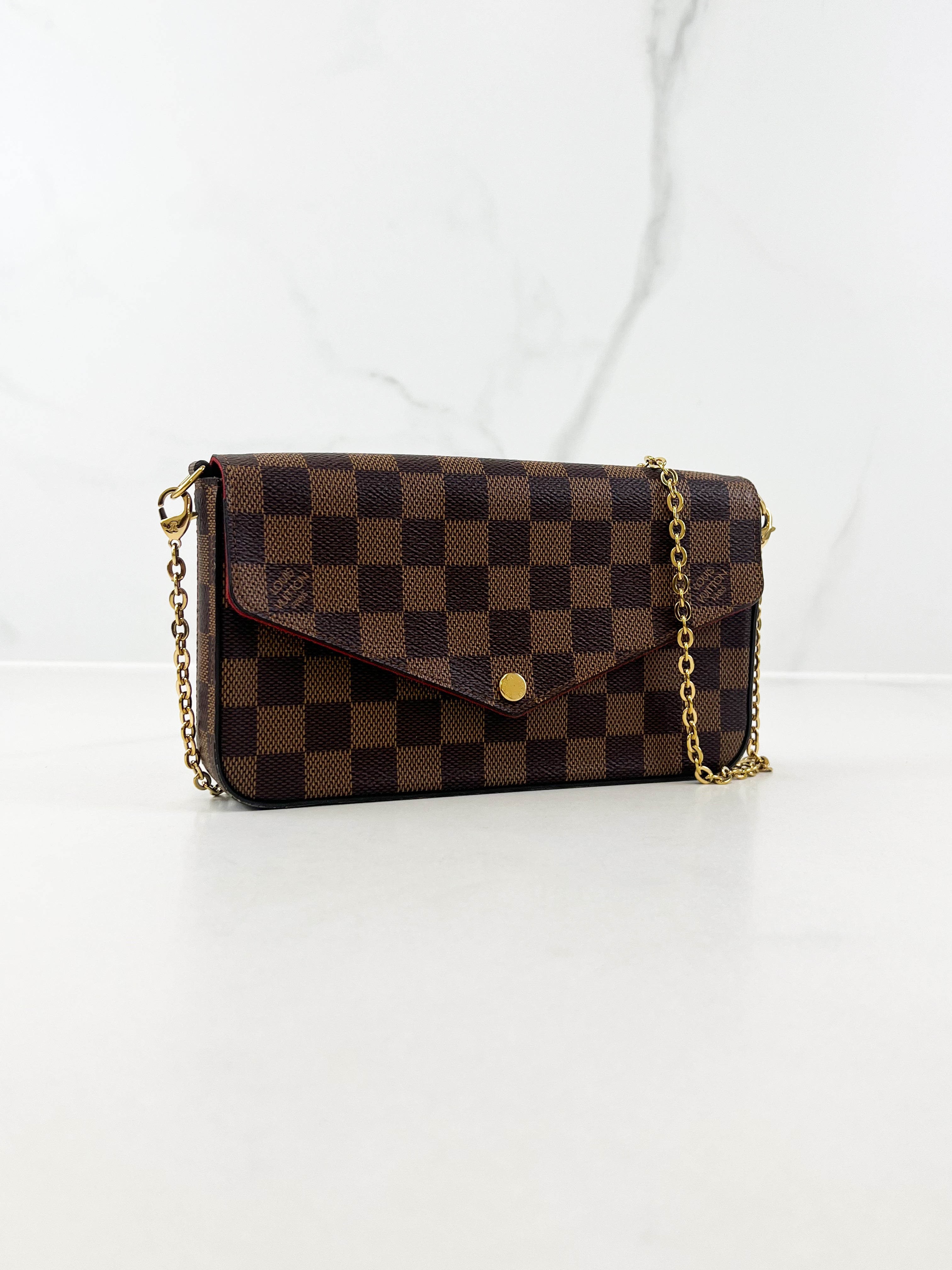 Louis Vuitton Felicie Pochette Damier Ebene