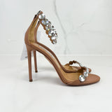Aquazzura Tequila 105mm Leather Sandals Size 39