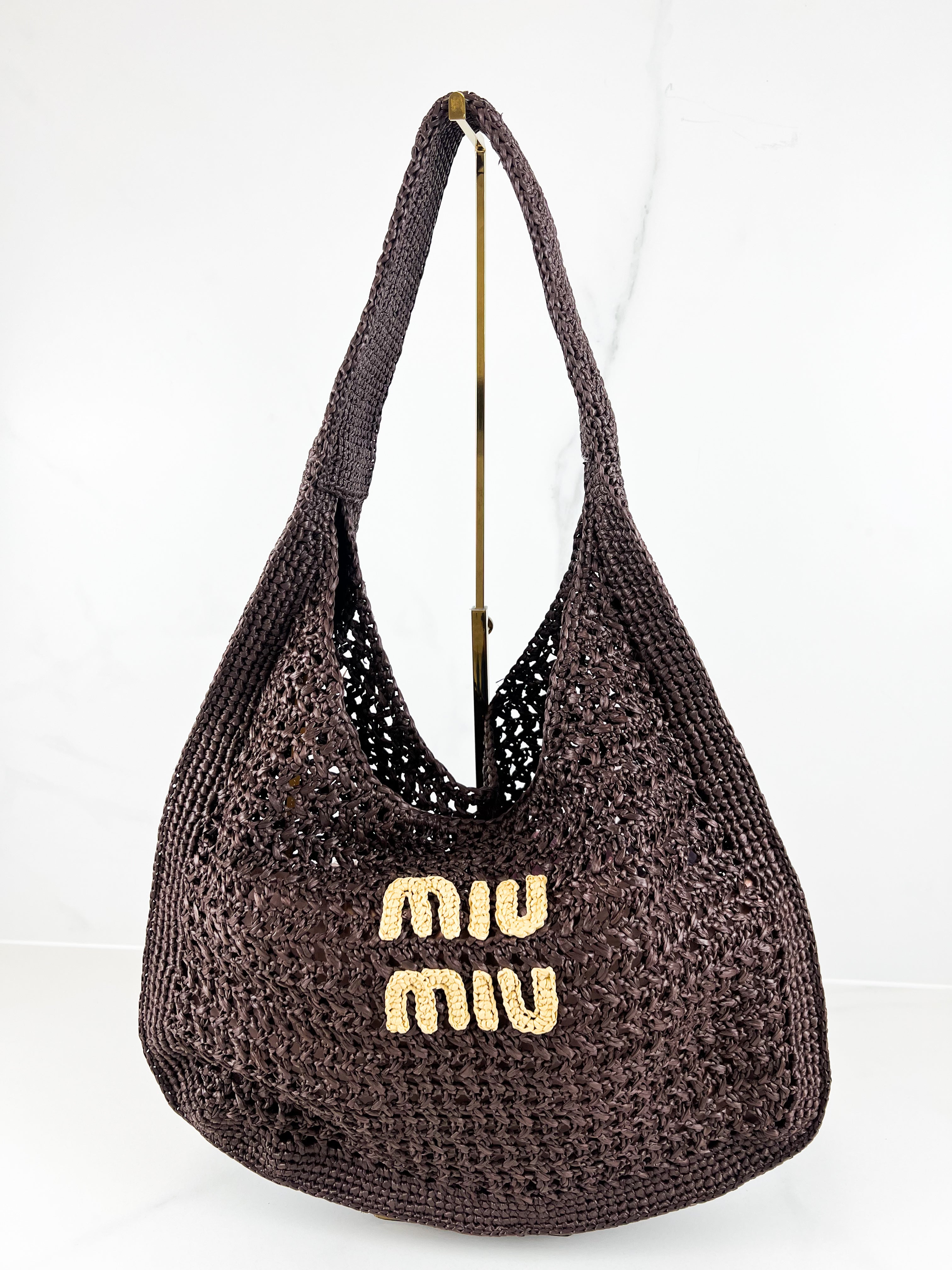 Miu Miu Beach Tote Bag