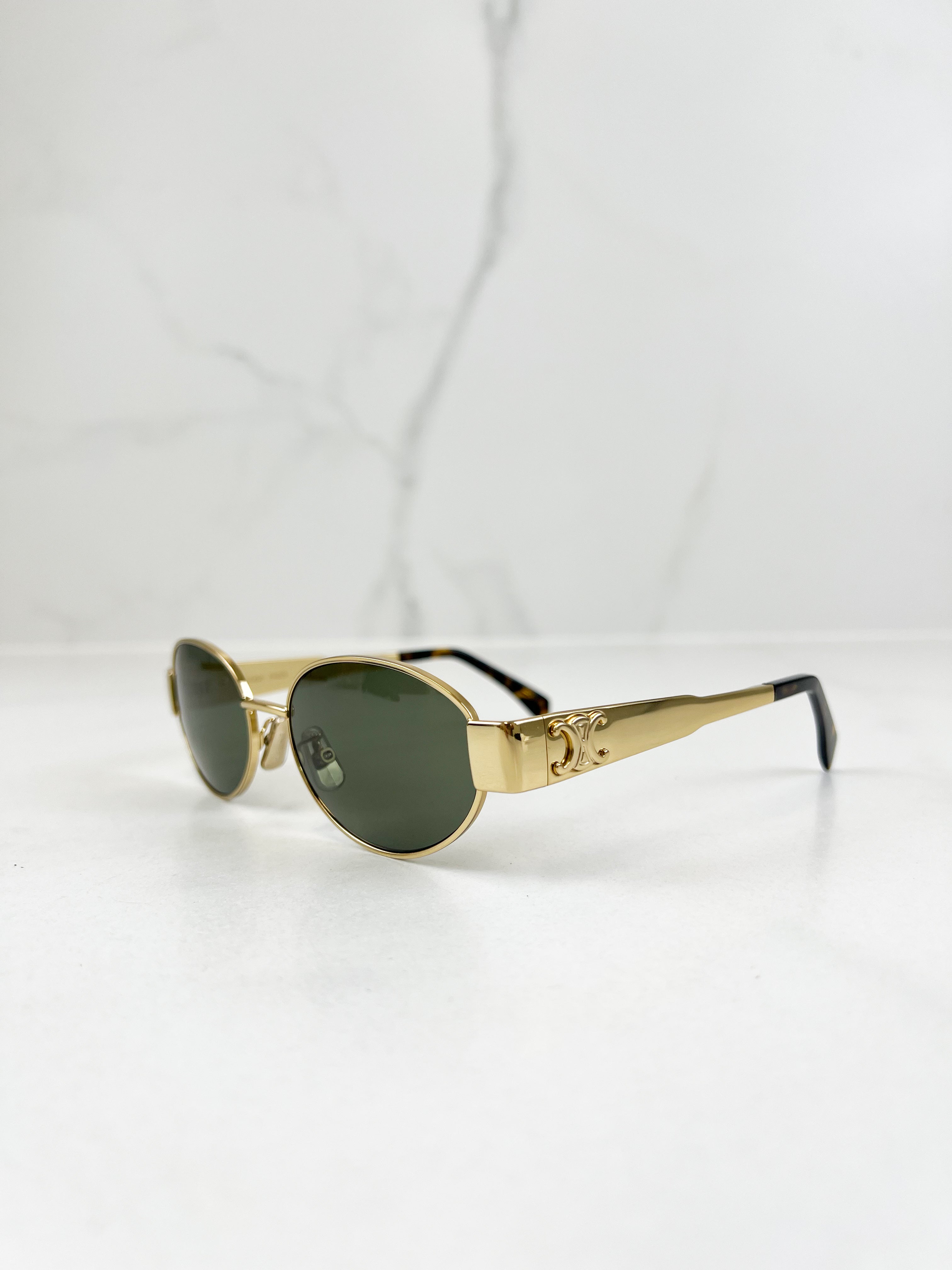 Celine Triomphe Metal Sunglasses