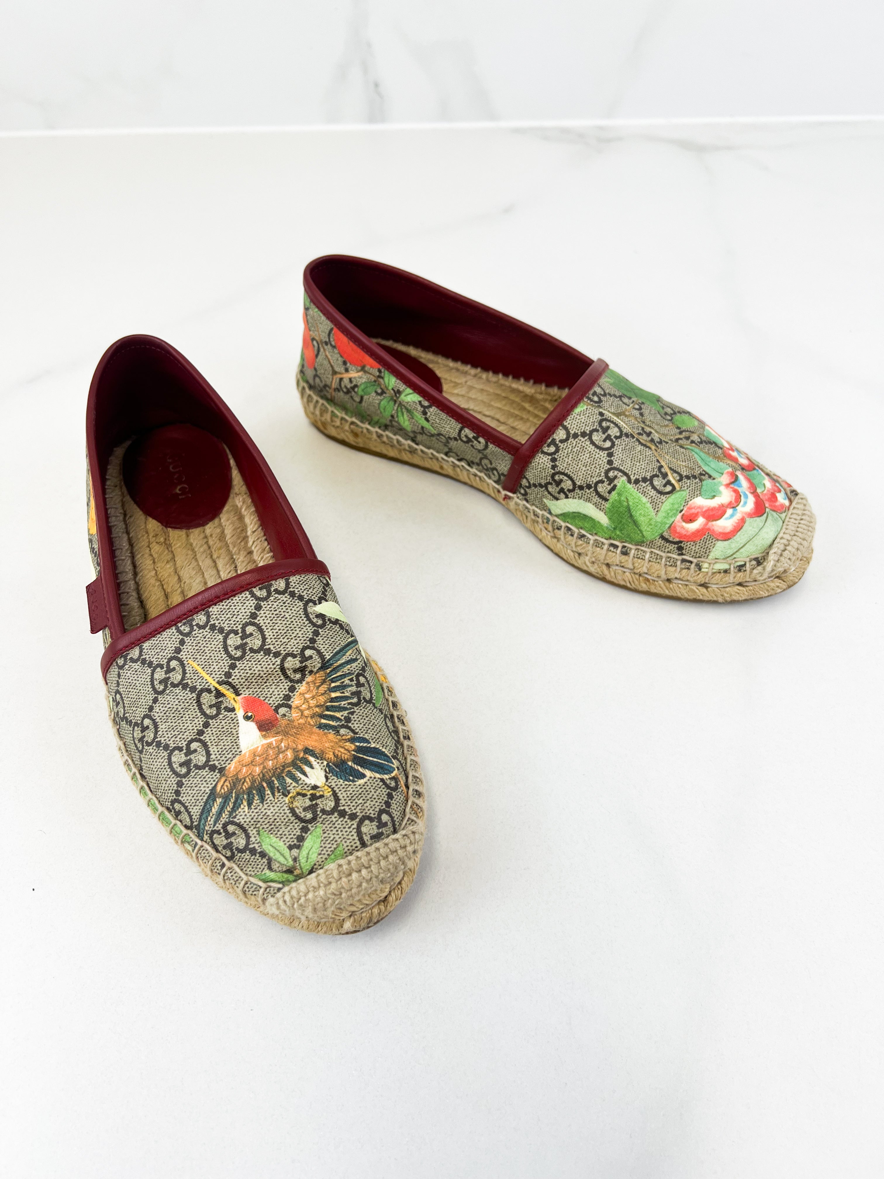 Gucci GG Espadrilles Size 38.5