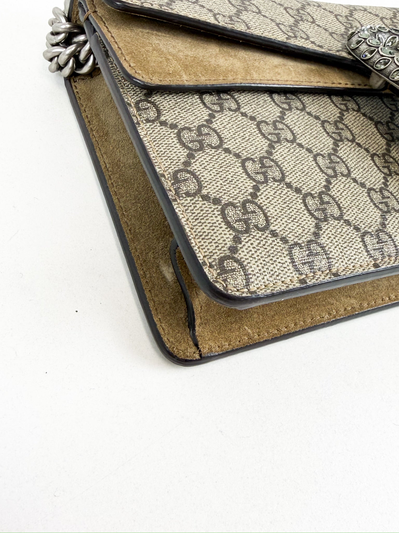 Gucci Small Dionysus GG Supreme Shoulder Bag