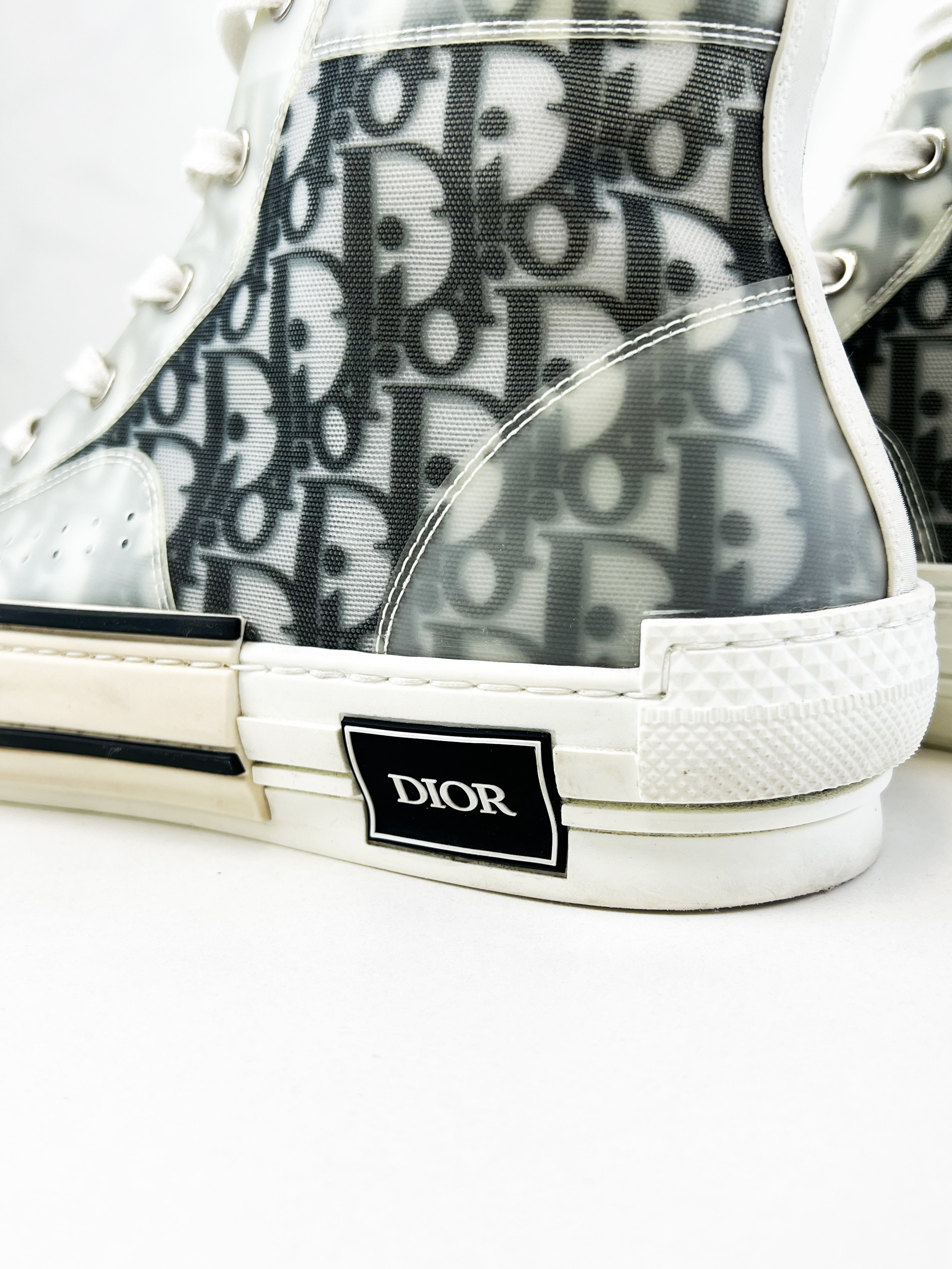 Christian Dior Mens B23 High-Top Sneaker Size 45