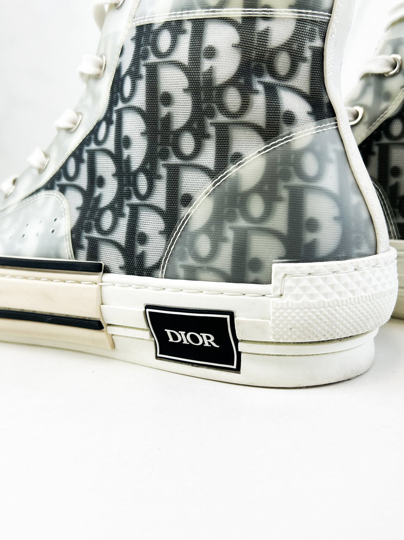 Christian Dior Mens B23 High-Top Sneaker Size 45