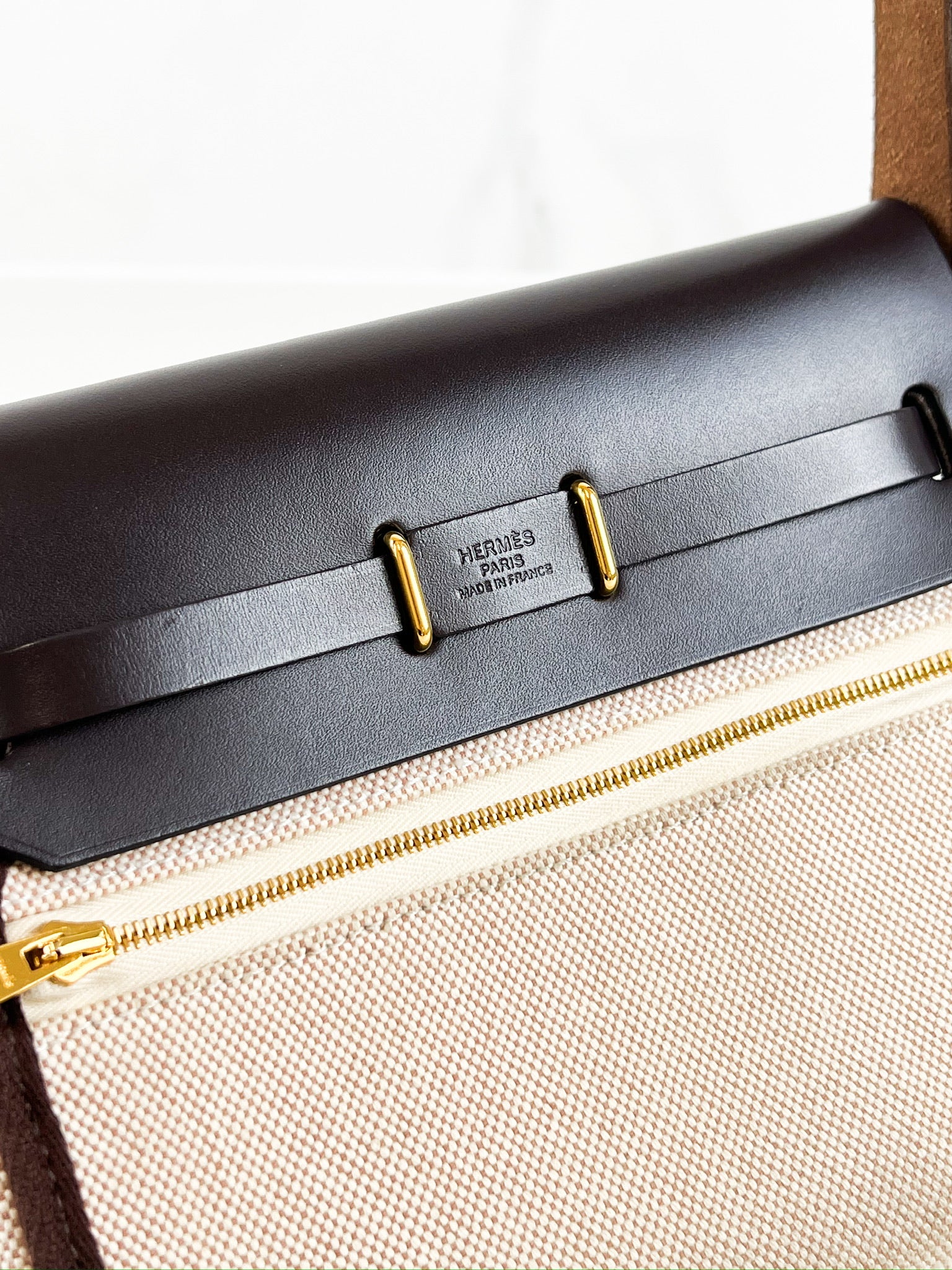 Hermes Herbag Zip 20 GHW