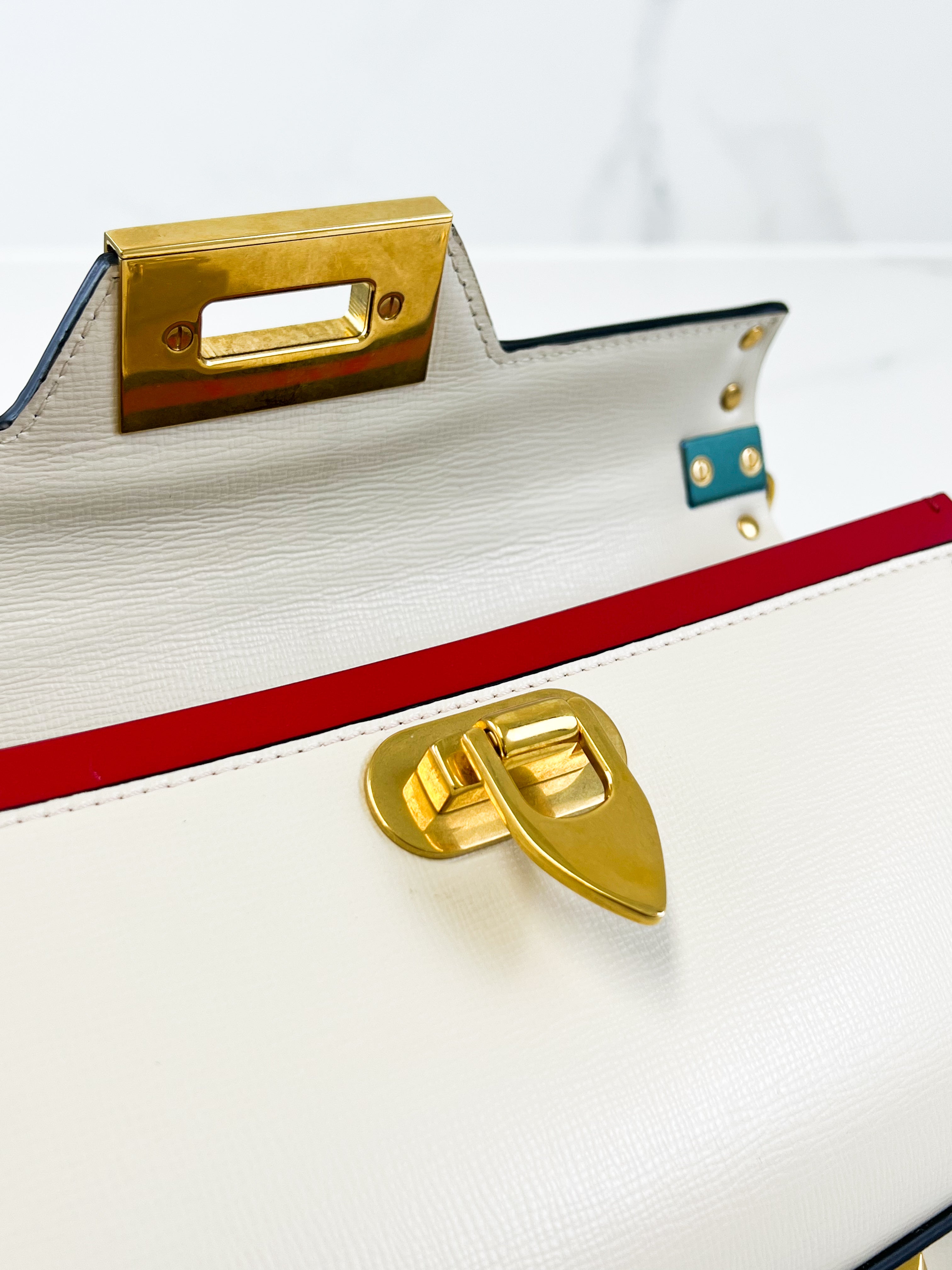 Valentino Garavani Alcove Bag in Ivory