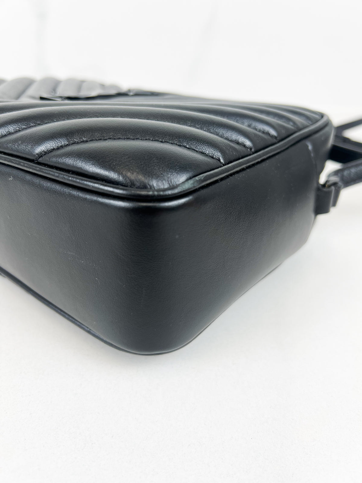 Saint Laurent Black Lou Camera Bag
