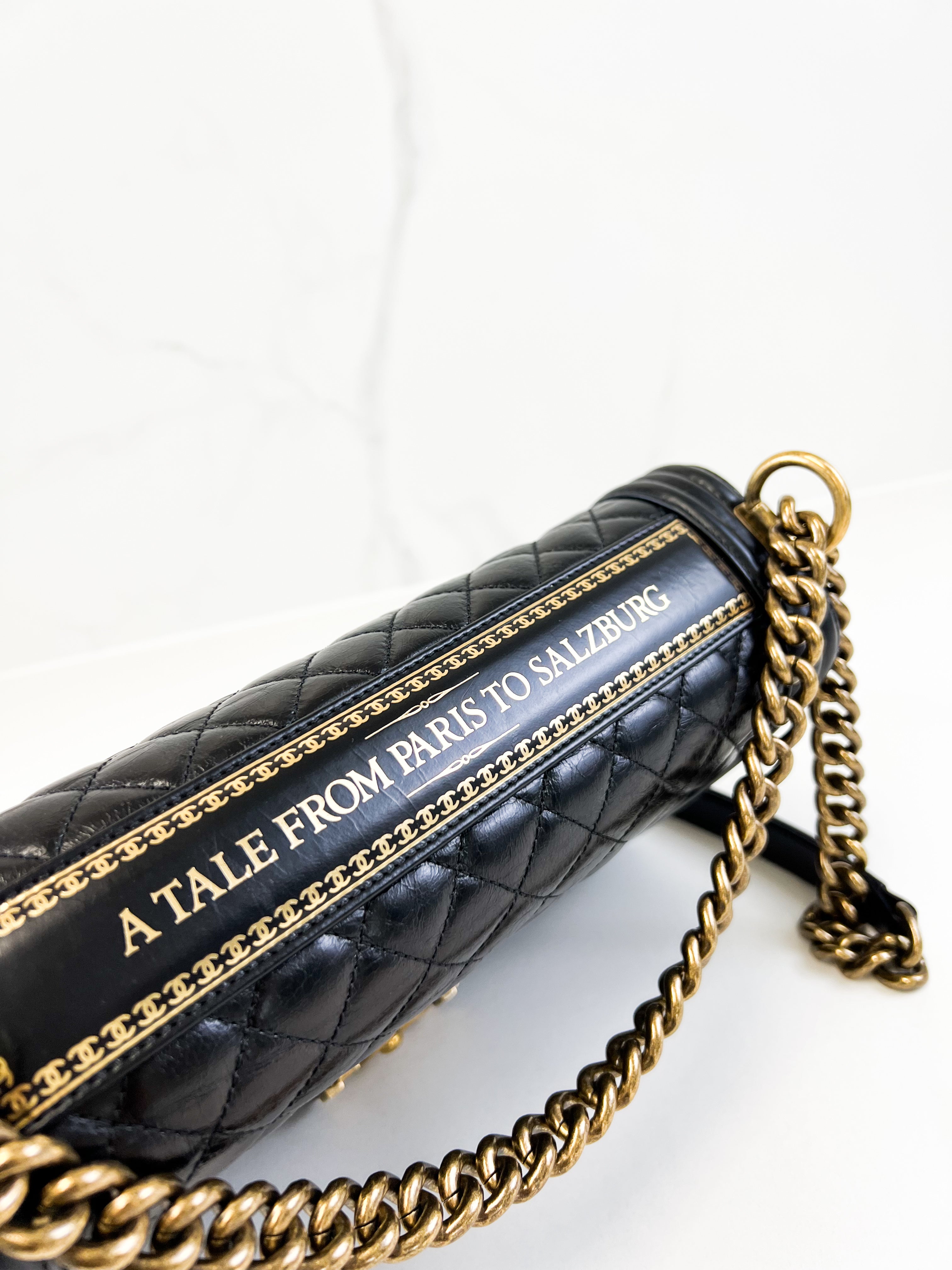 Chanel Boy New Medium Paris-Salzburg Calfskin GHW