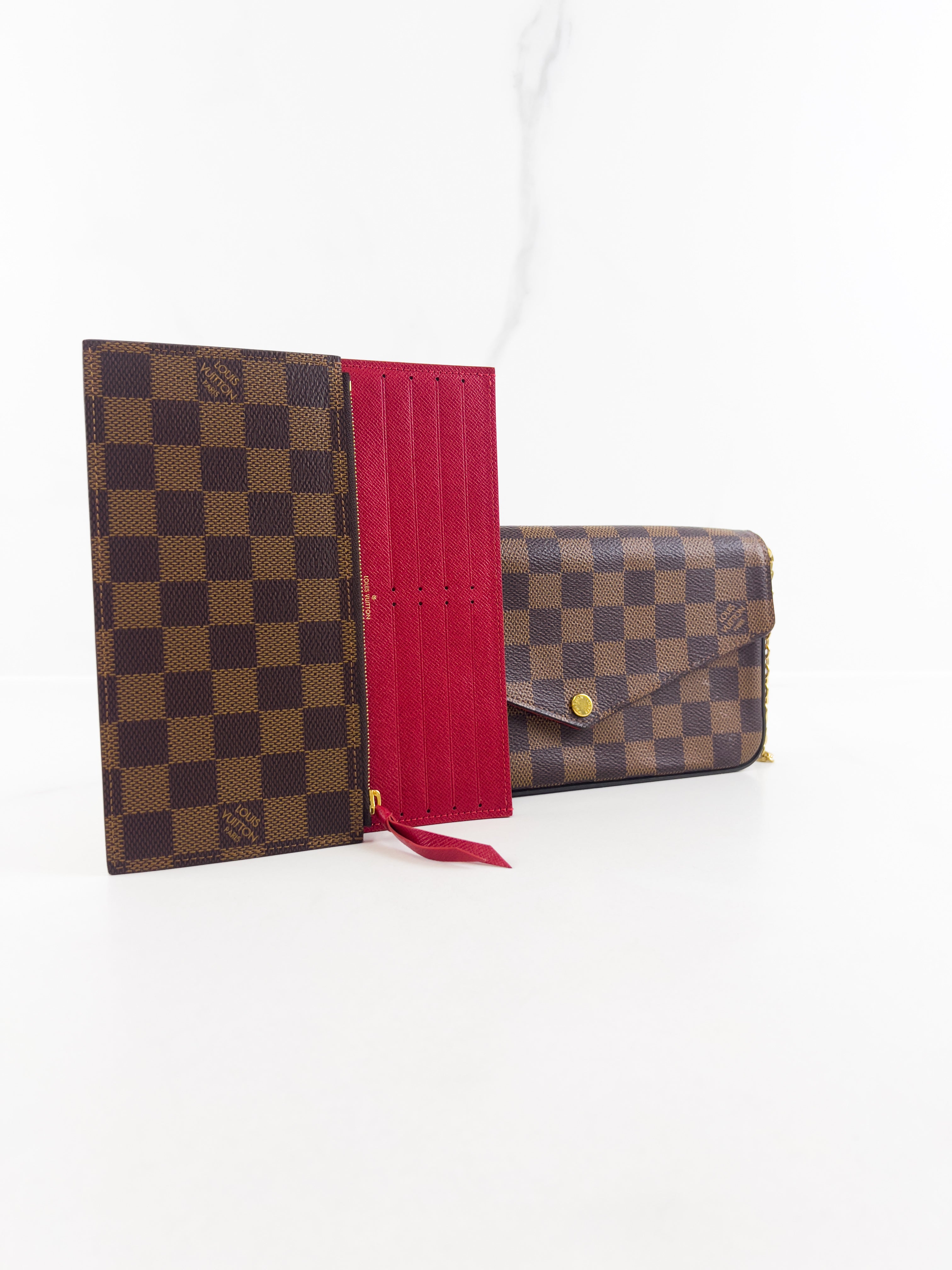 Louis Vuitton Felicie Pochette Damier Ebene