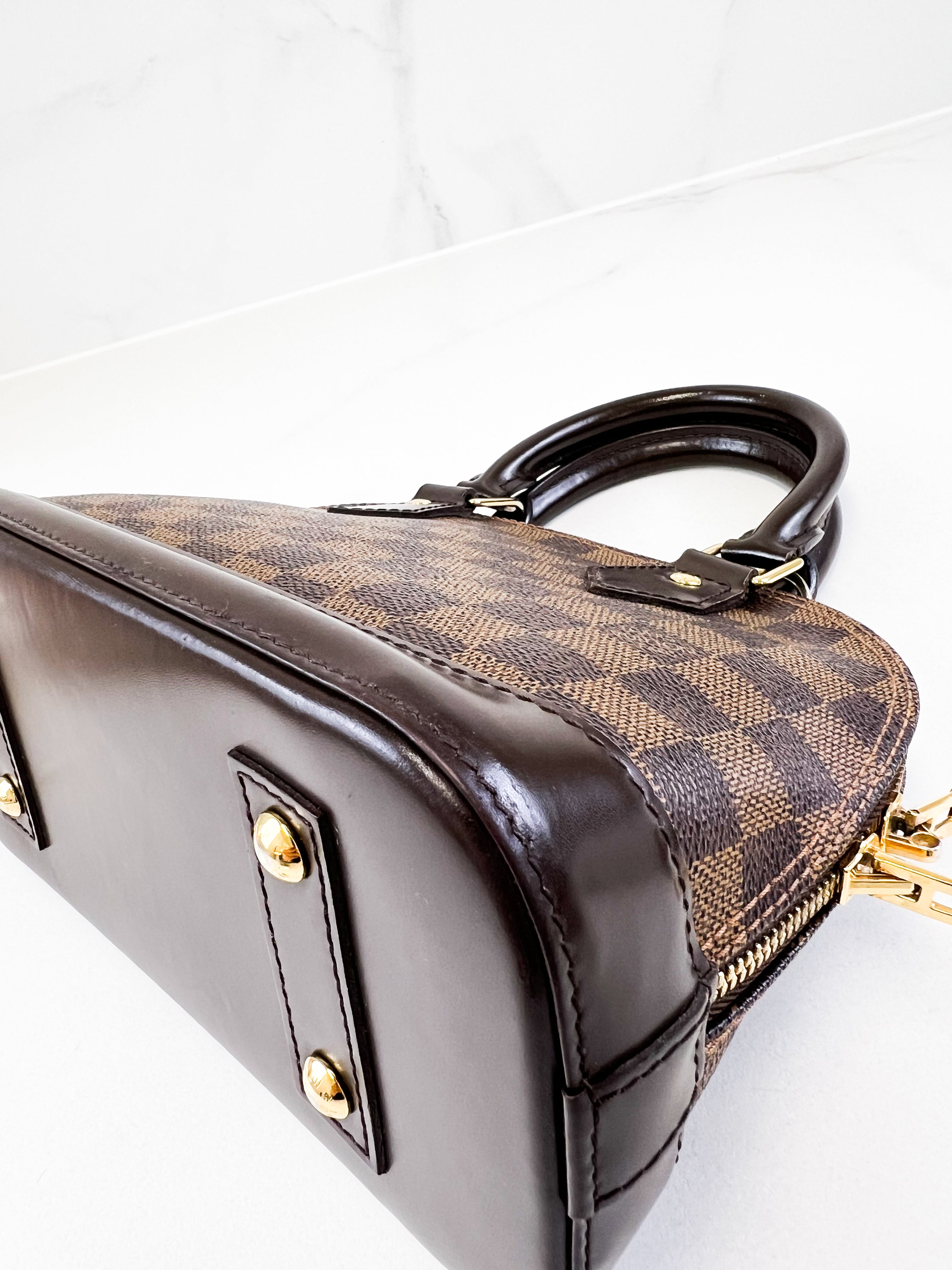 Louis Vuitton Damier Ebene Alma BB