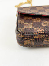 Louis Vuitton Felicie Pochette Damier Ebene
