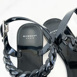 Givenchy Black Jelly Sandal Size 38