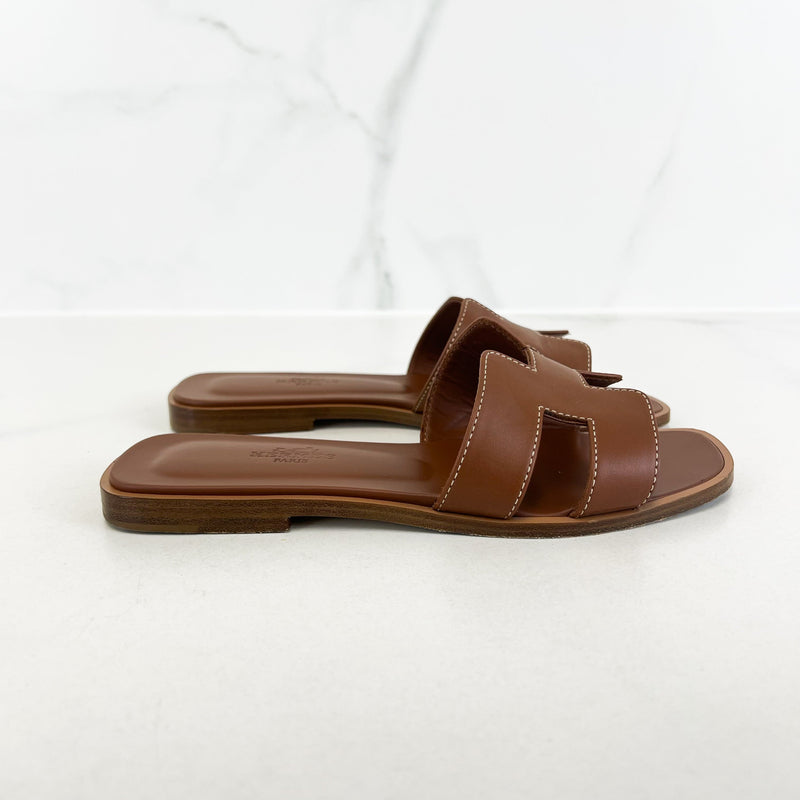 Hermes Oran Sandals Size 35
