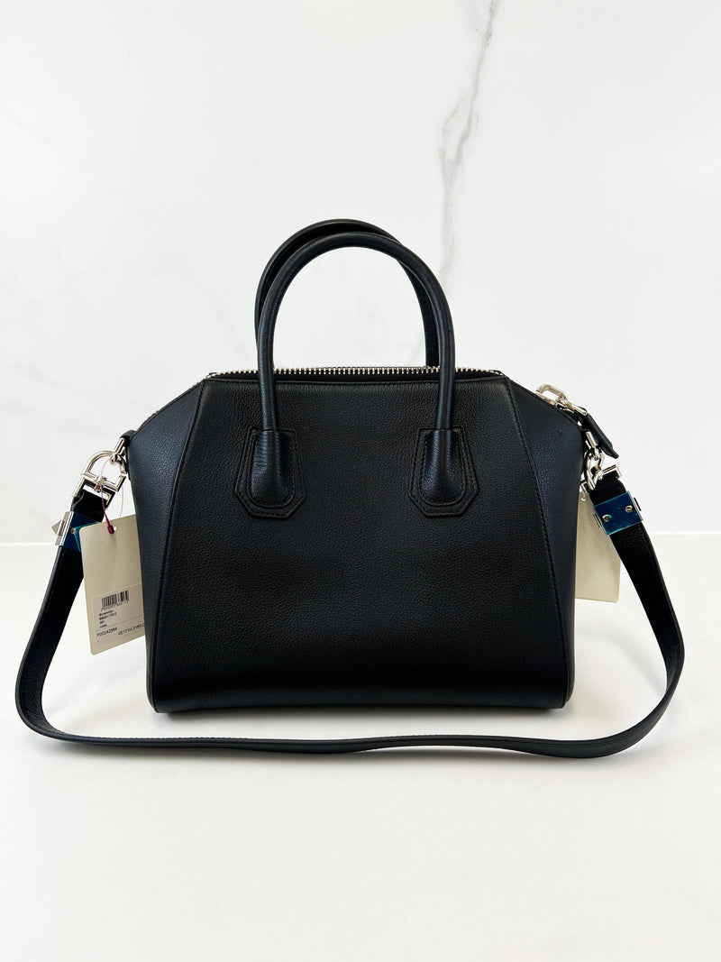 Givenchy Small Black Grained Antigona