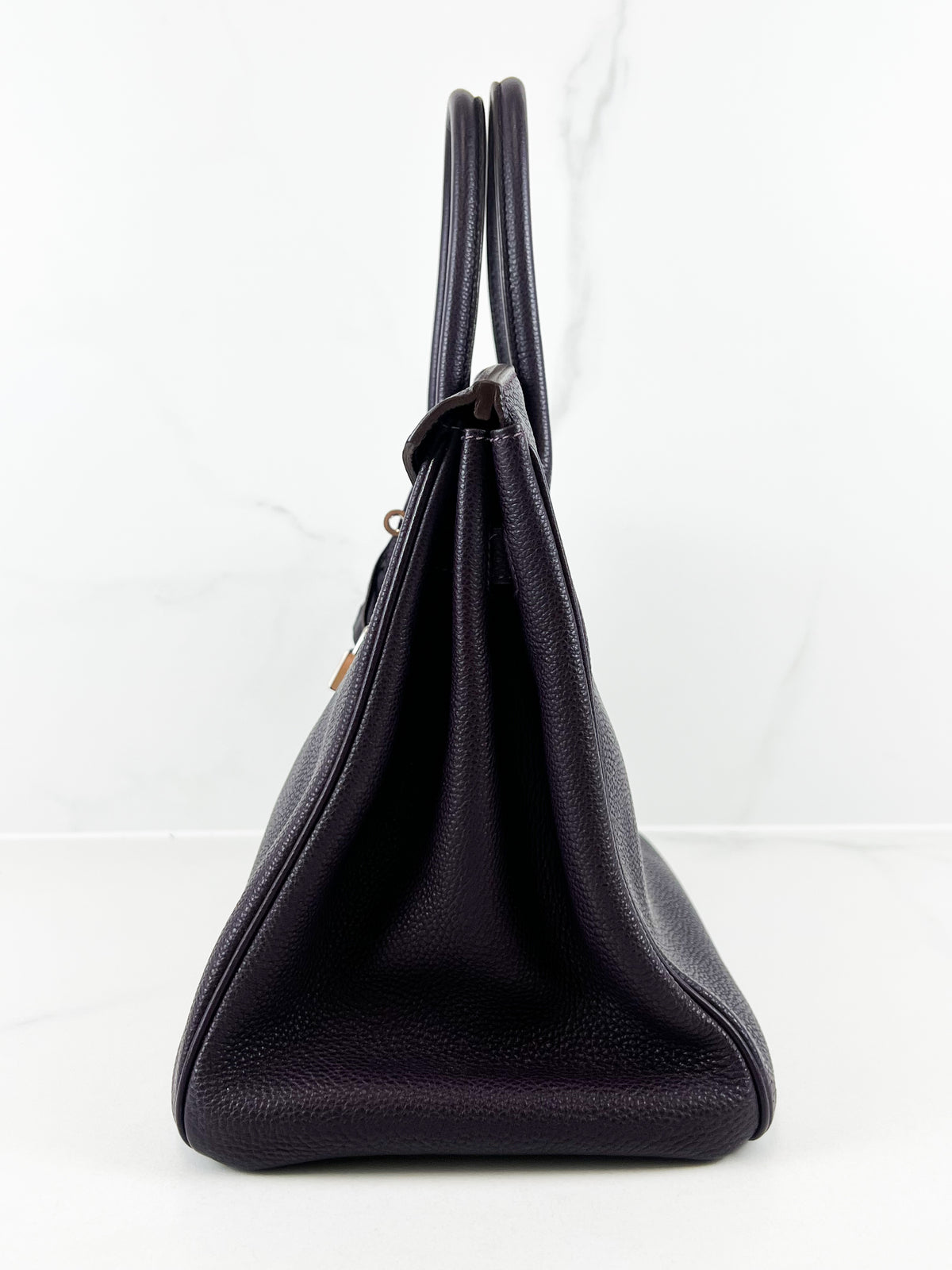 Hermes Togo Raisin Leather Birkin 35 with SHW