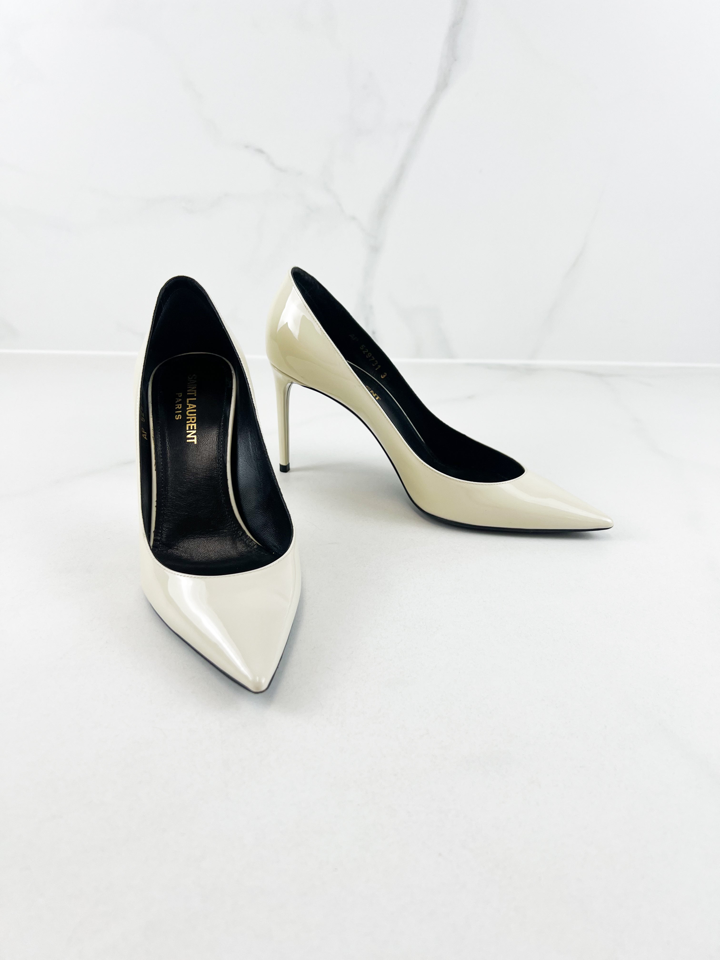 Saint Laurent Leather Pumps Size 37