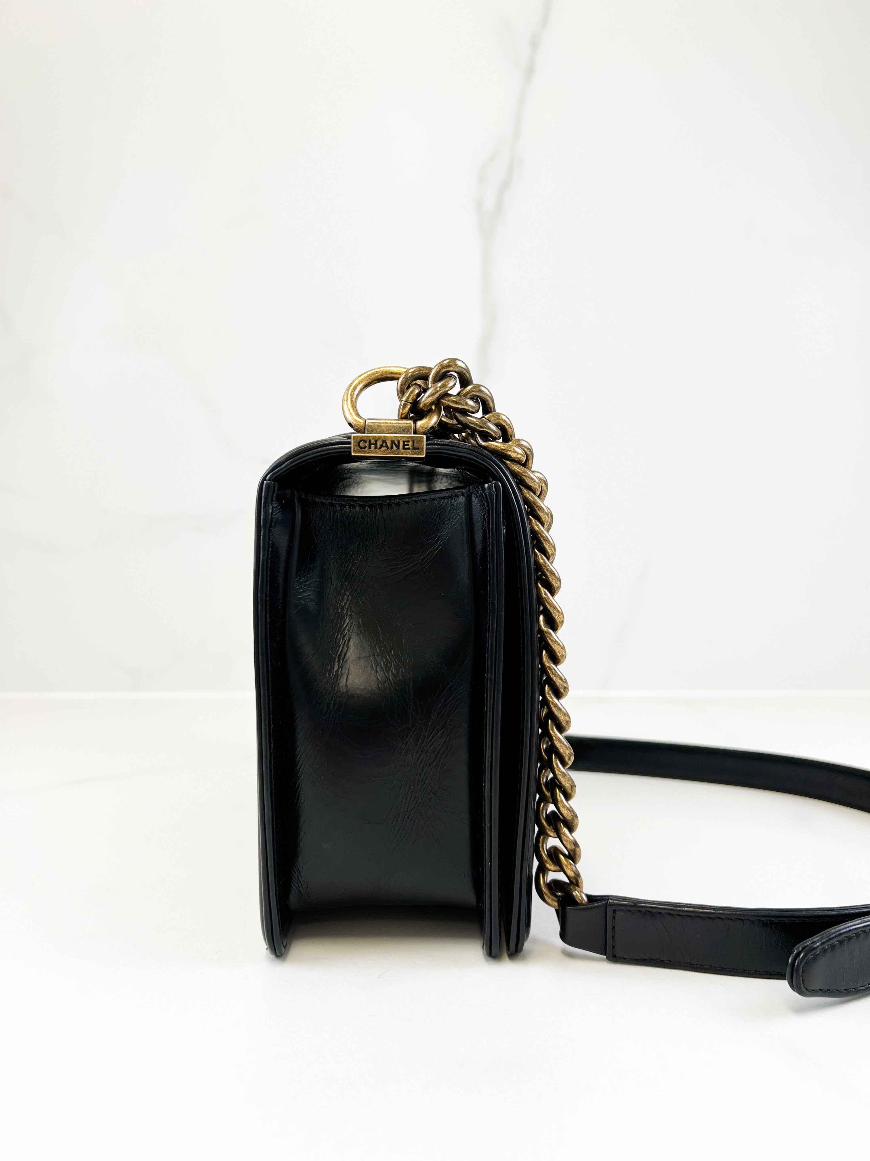 Chanel Boy New Medium Paris-Salzburg Calfskin GHW