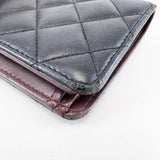 Chanel Lambskin Black CC Bi-Fold Wallet