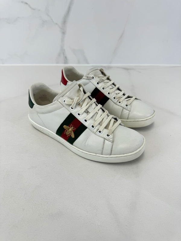 Gucci Ace Bee Sneaker Size 36.5