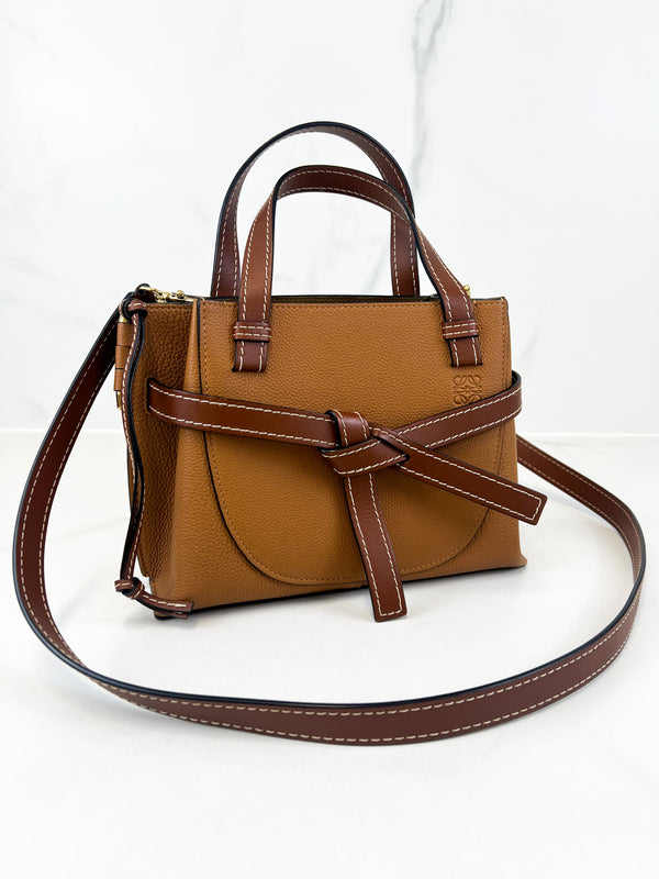 Loewe Gate Top Leather Tote