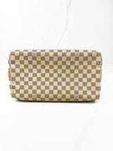 Louis Vuitton Speedy 35 Bandoulière Damier Azur Canvas