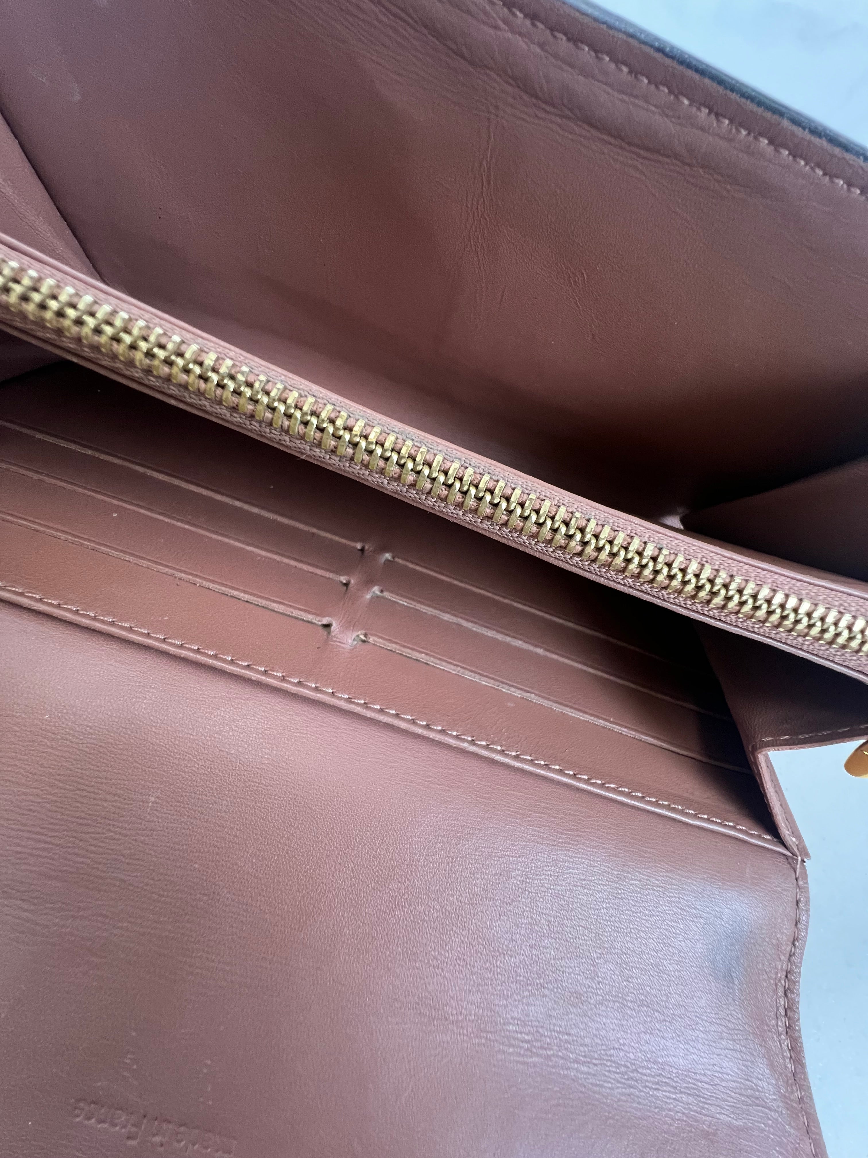 Louis Vuitton Sarah Wallet in Patent Nude Monogram Empreinte