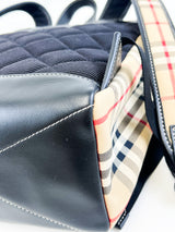 Burberry Check Pattern Backpack