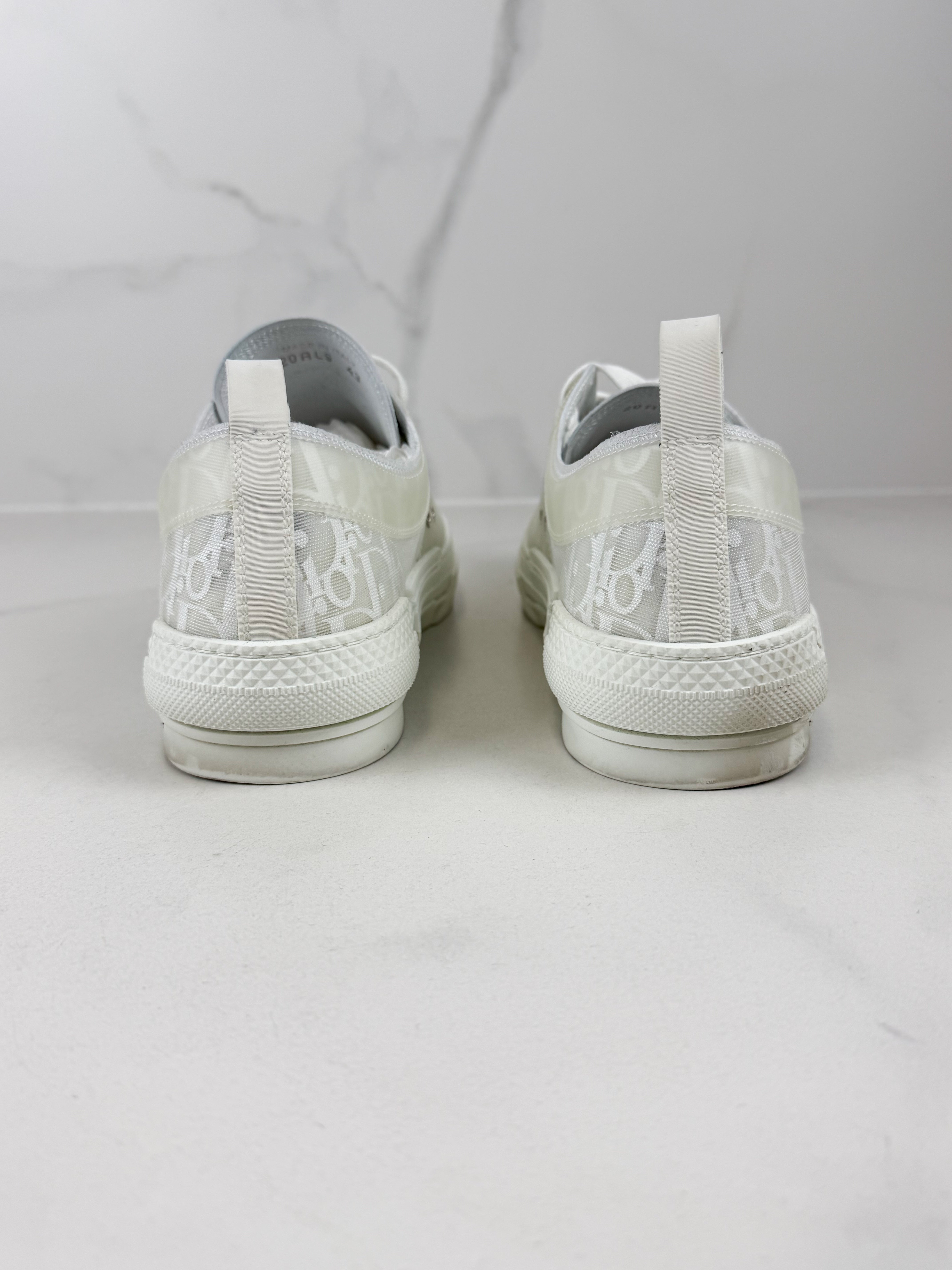 Christian Dior B23 Oblique Low-Top Sneaker Size 43