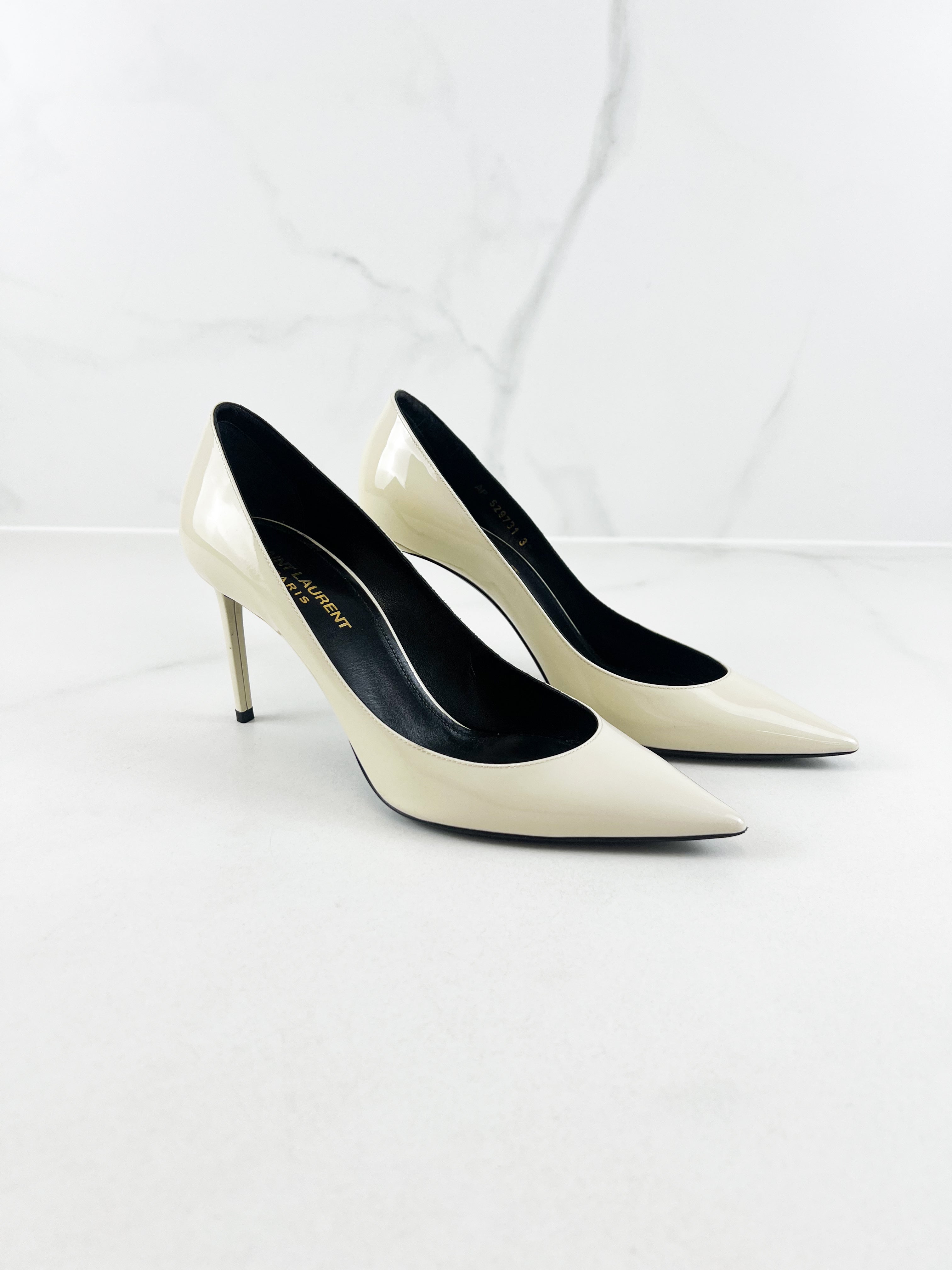 Saint Laurent Leather Pumps Size 37