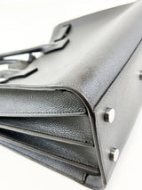Saint Laurent Baby Sac De Jour in Charcoal Grey