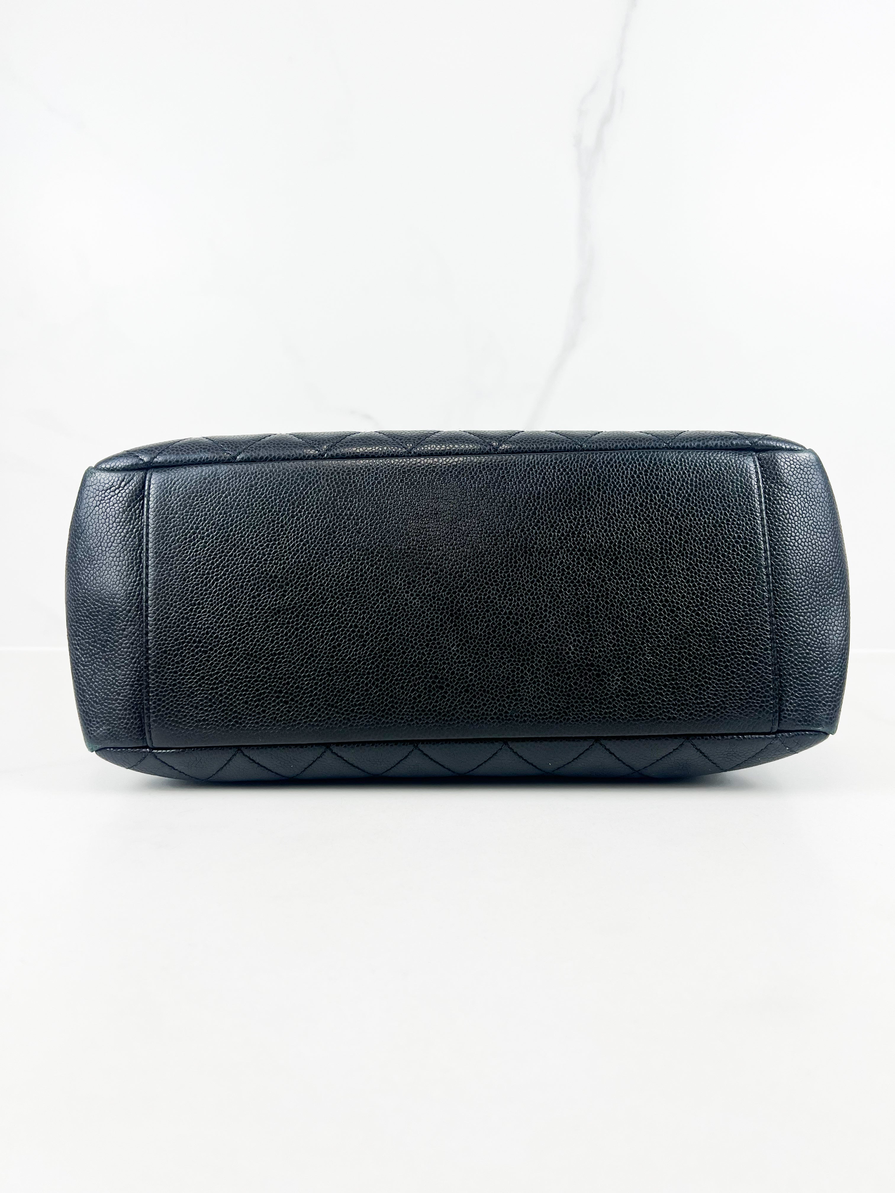 Chanel CC Black Caviar GST Tote
