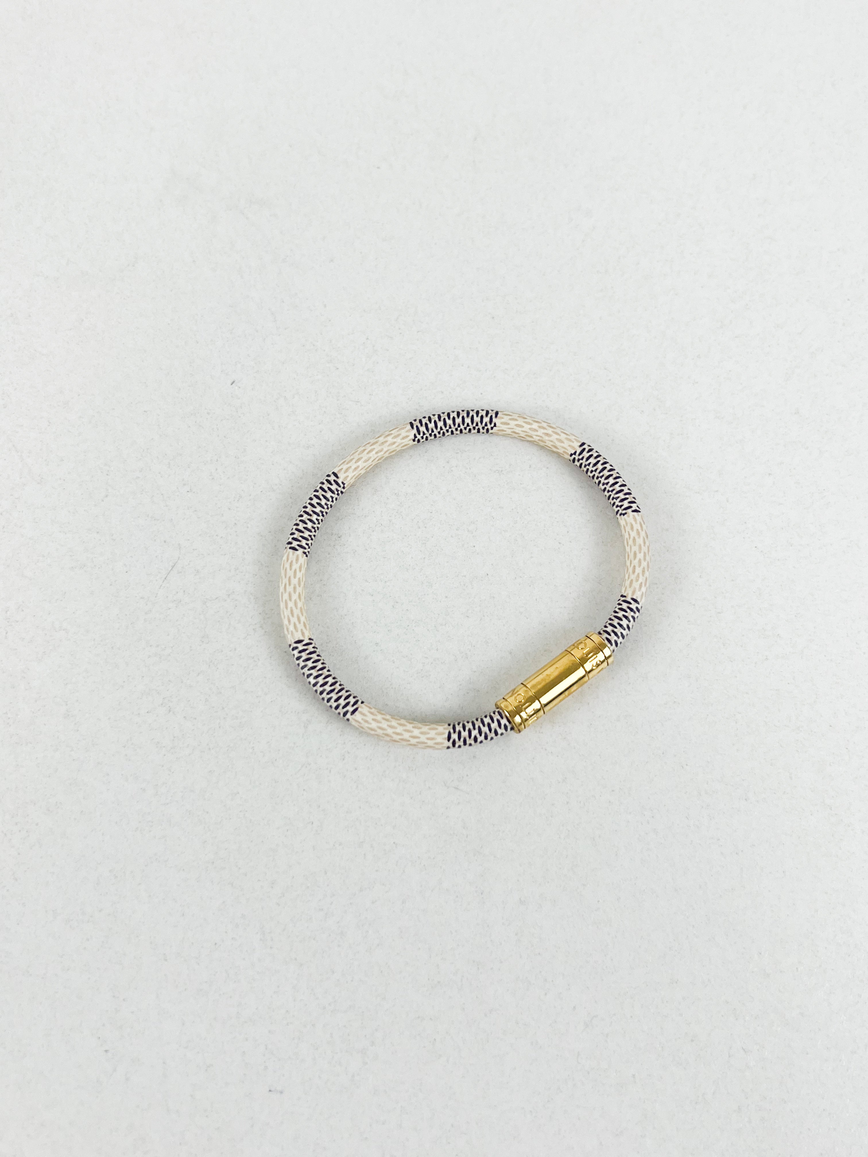 Louis Vuitton Damier Azur Daily Confidential Bracelet