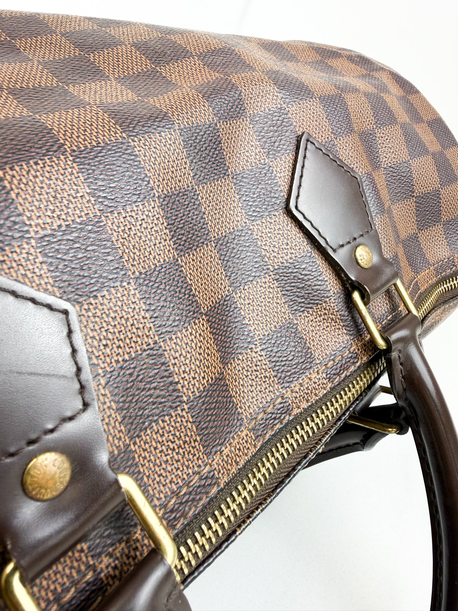 Louis Vuitton Speedy 35 Bandoulière Damier Ebene Canvas