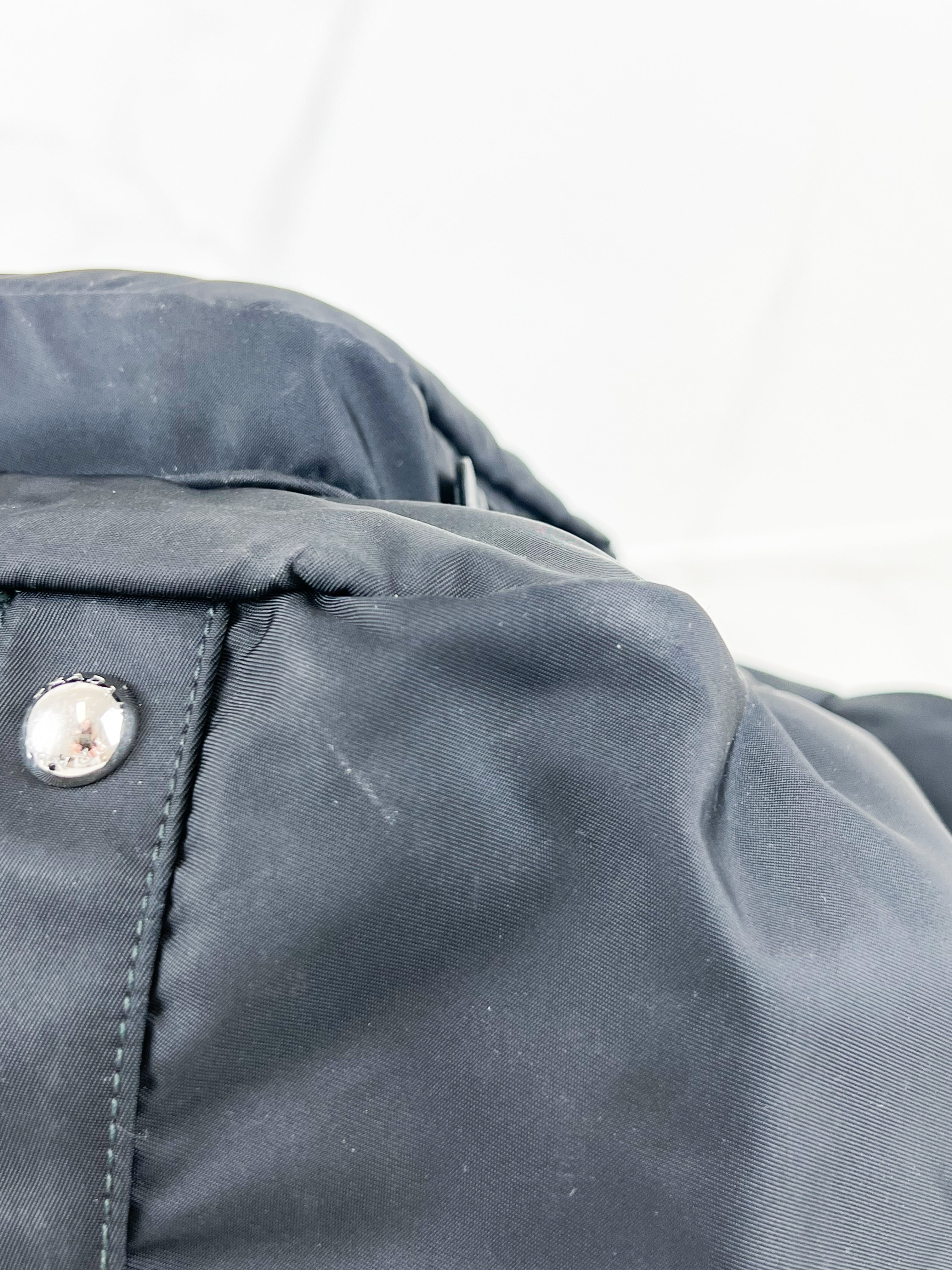 Prada Black Re-Nylon Baby Bag
