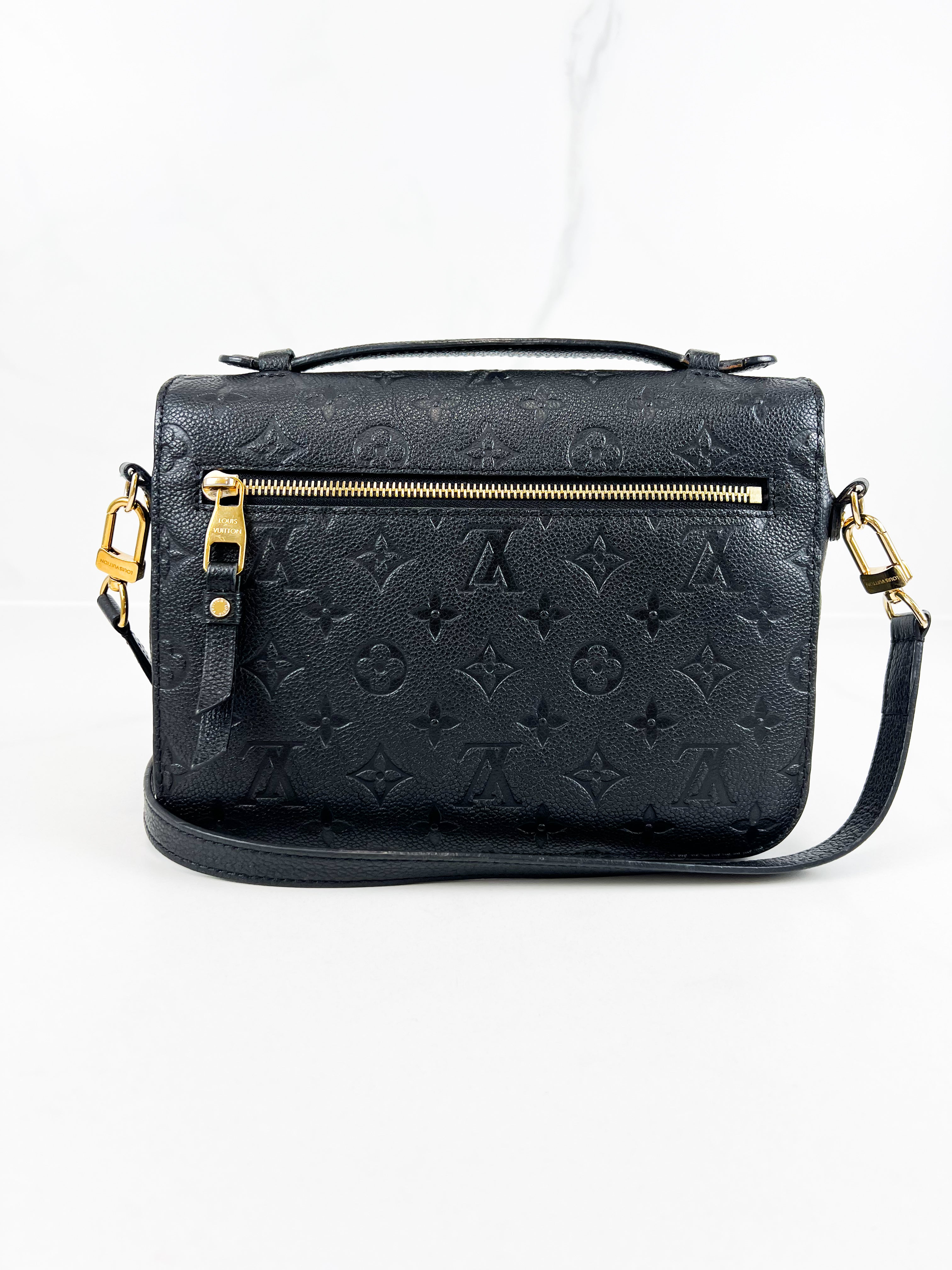 Louis Vuitton Empreinte Black Pochette Metis